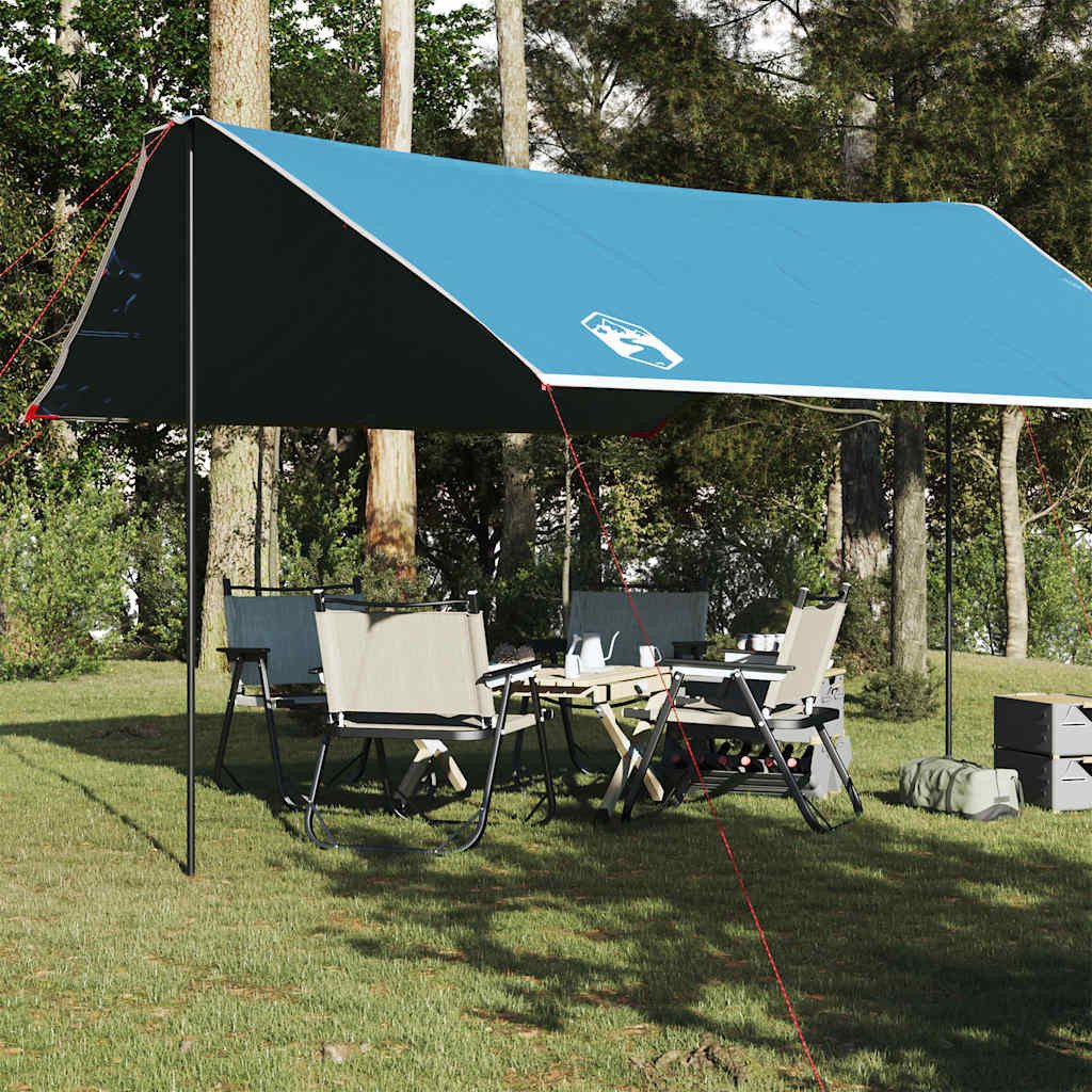 vidaXL Tarp-Zelt Tarp Blau 430x380x210 cm Wasserdicht, (1 tlg)