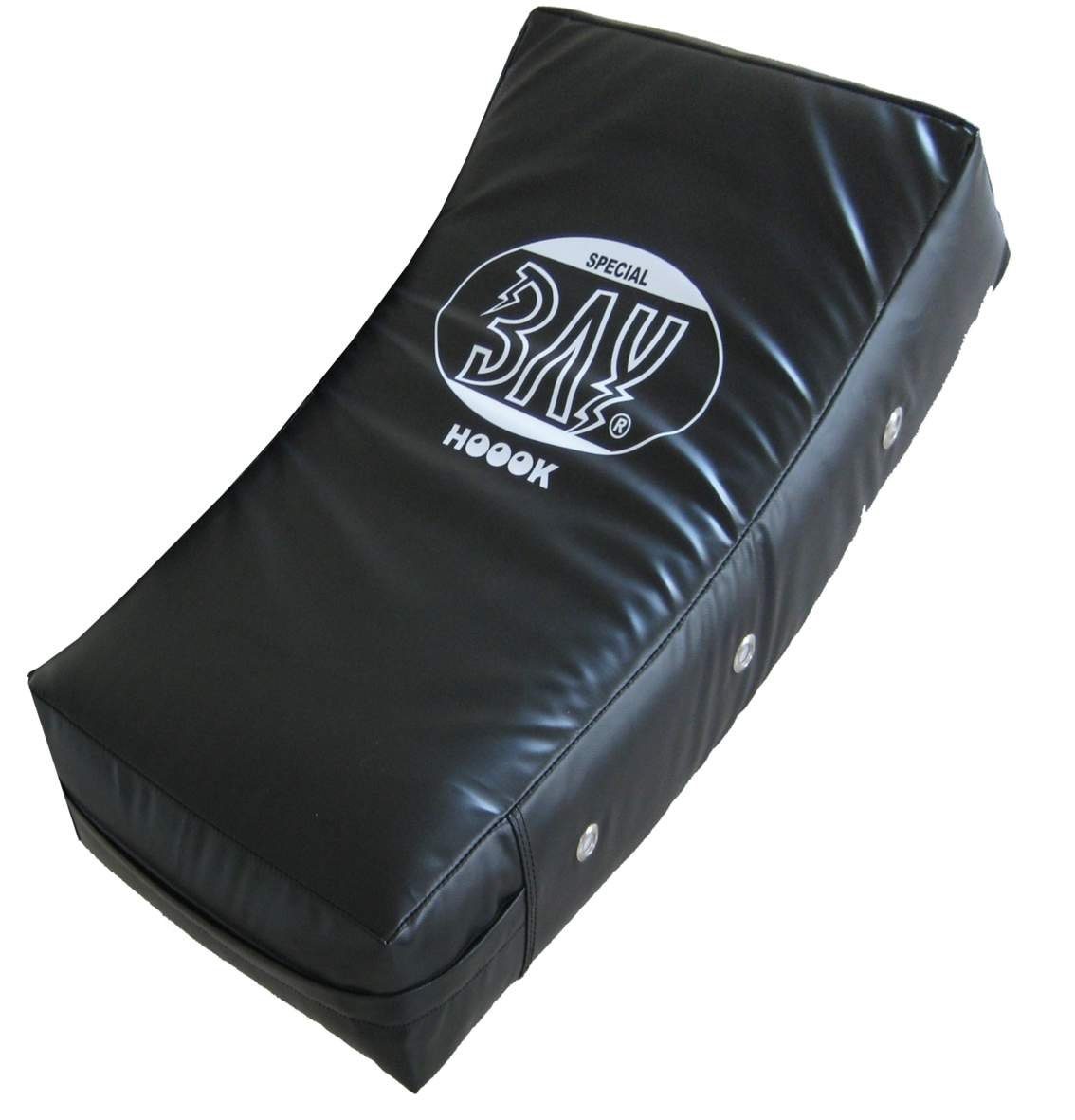 BAY-Sports Pratzen Hoook Schlagpolster krumm 72 cm, Schlagkissen groß XL Kickboxen Karate MMA Thaiboxen Krav Maga