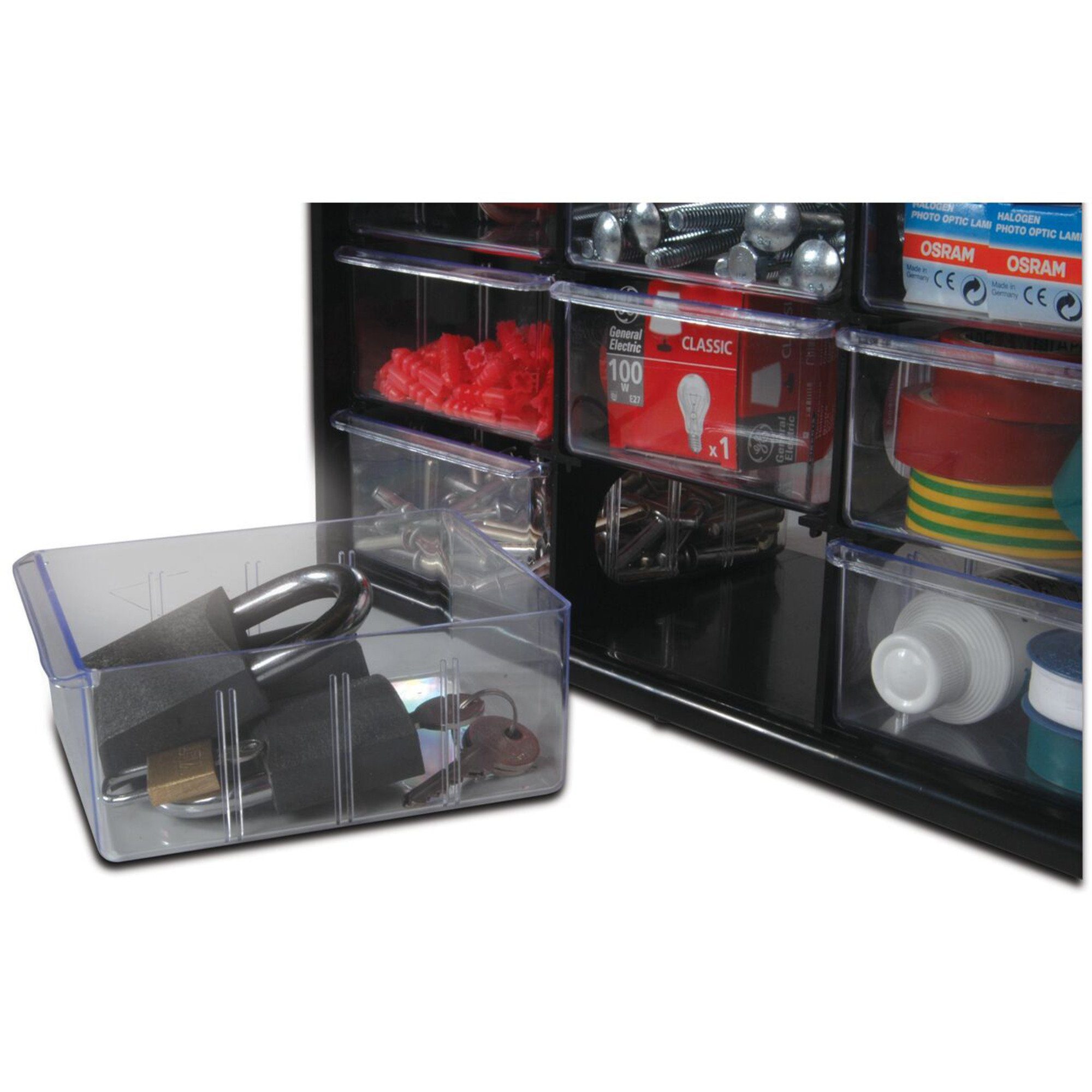 STANLEY Werkzeugkoffer Stanley Kleinteilemagazin 1-93-981, Werkzeugbox