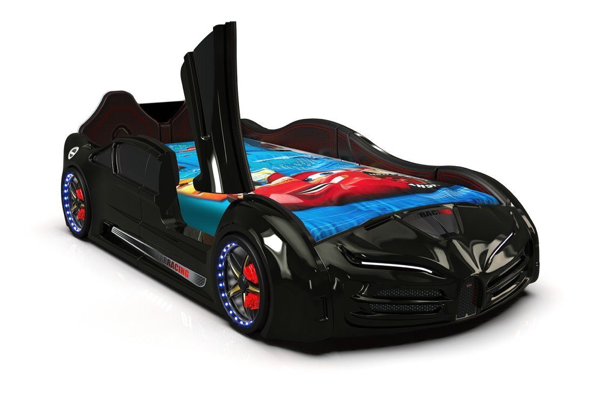 Aktürk Autobett Autobett Racing XR9 Model Kinderbett mit Flügeltüren – Bild 3 von 5