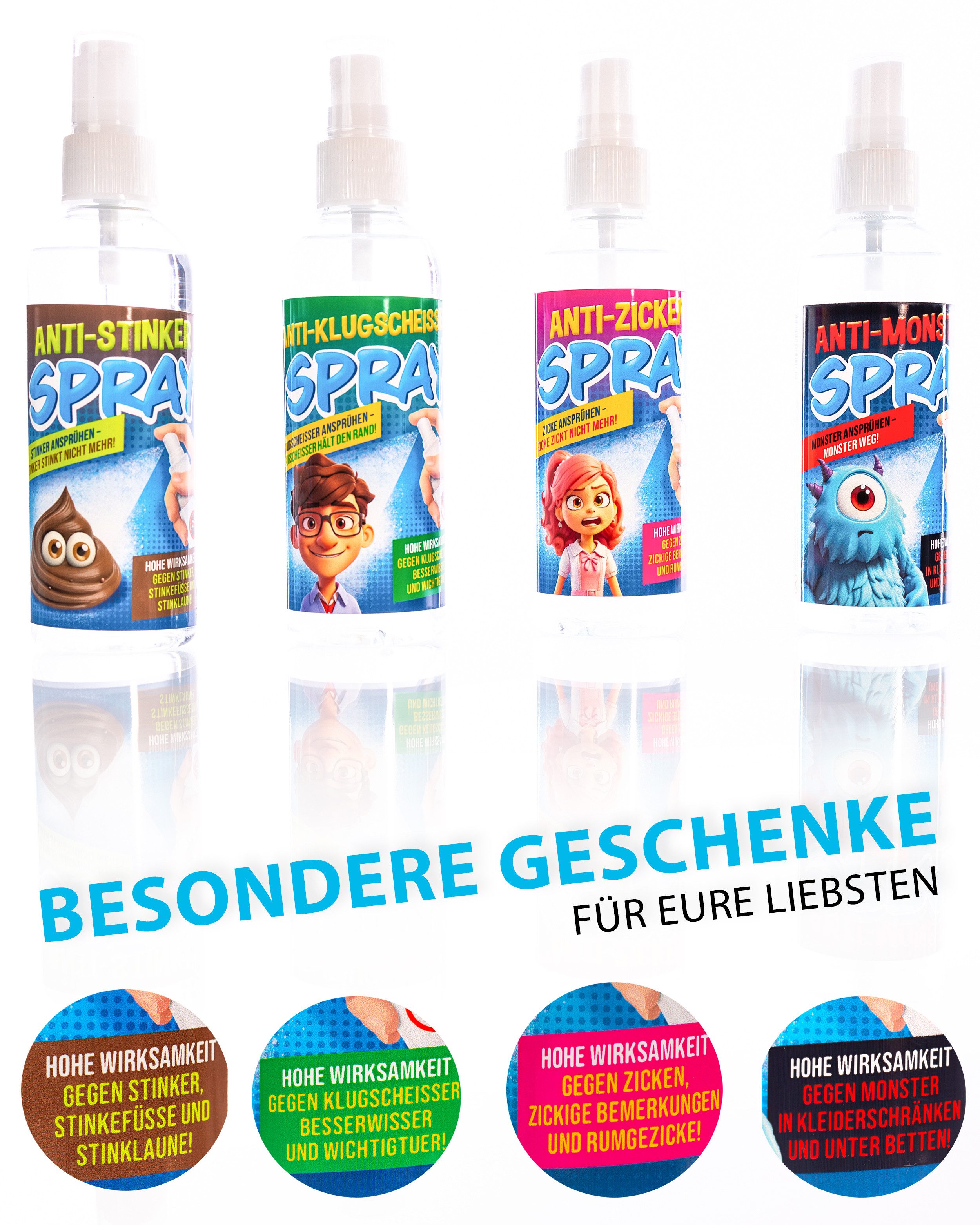 Deggelbam Raumduft 100ml Anti Zicken Spray, Gegenmittel für besonders lästige "Freundinnen"