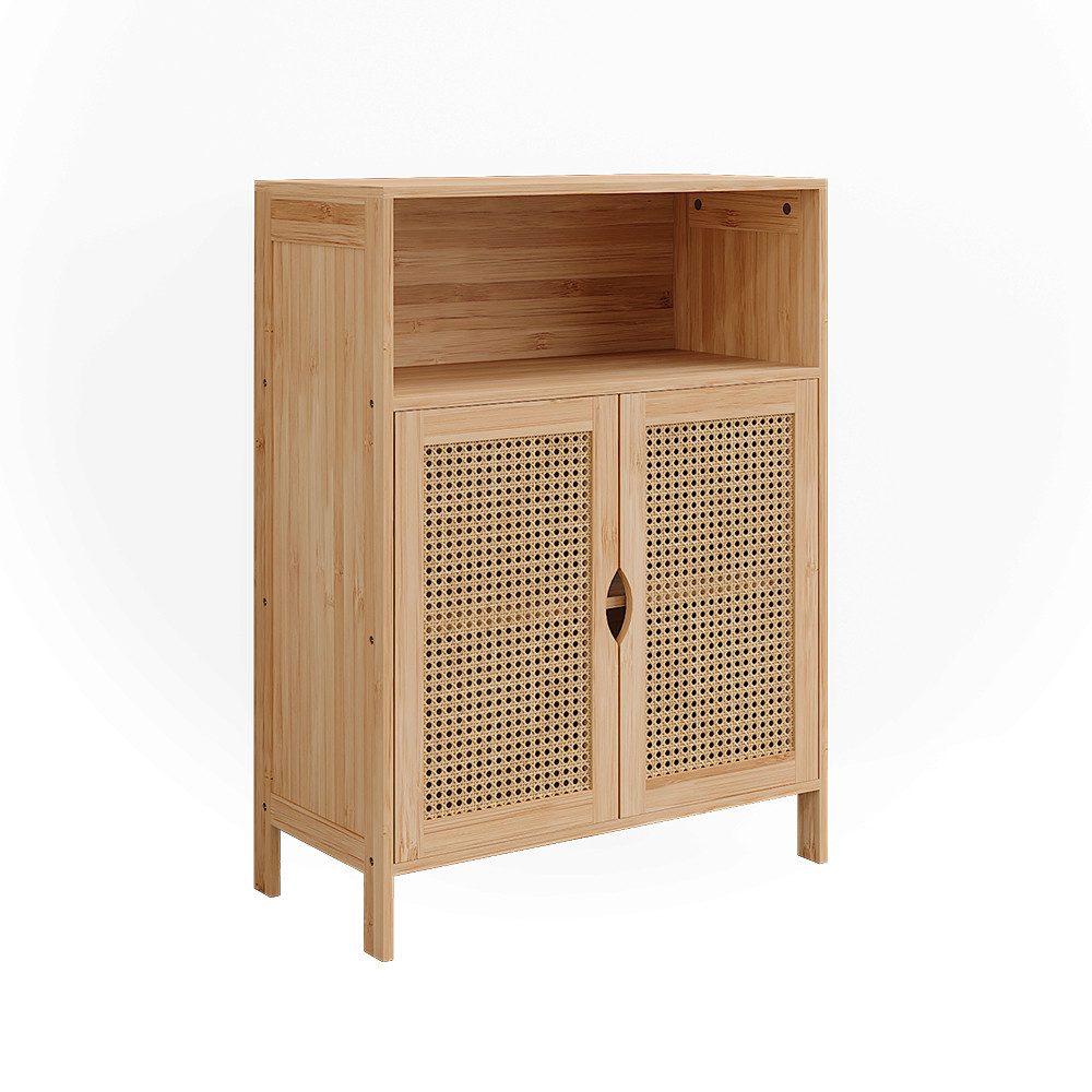 Vicco Midischrank Liora Bambus 60 x 80 cm günstig online kaufen