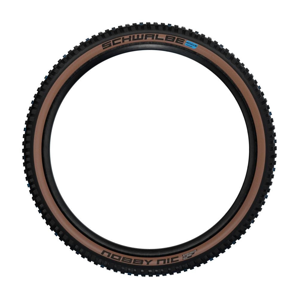 Schwalbe Fahrradreifen Schwalbe Reifen Nobby Nic 26x2.40 Zoll 62-559 schwarz braun TLE E-50 H