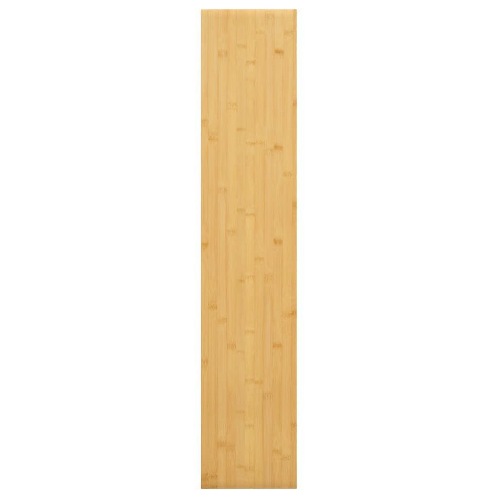 furnicato Wandregal 100x20x2,5 cm Bambus