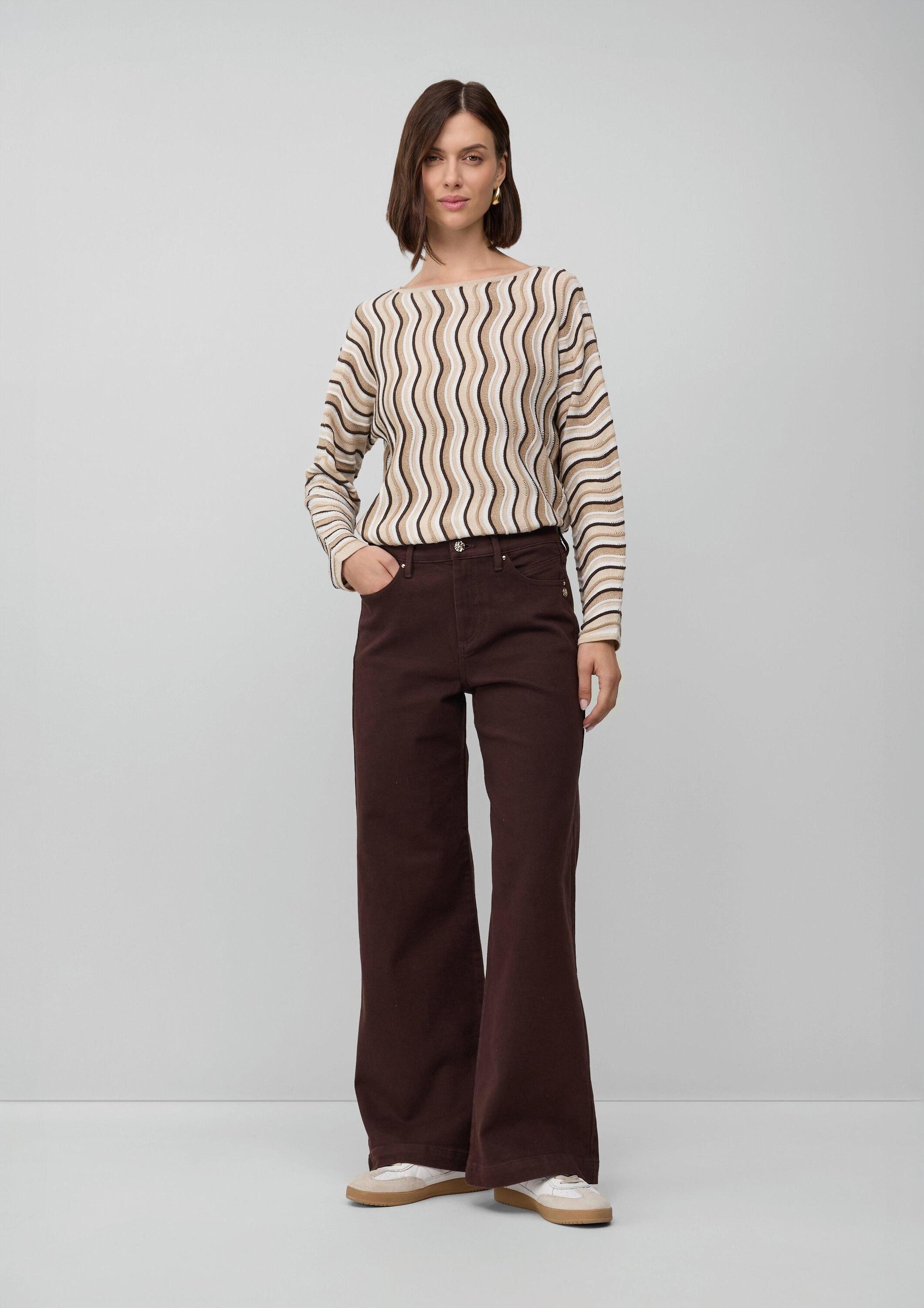 s.Oliver Weite Jeans Jeans-Hose SURI Jeans Suri / Regular Fit / High Rise / günstig online kaufen