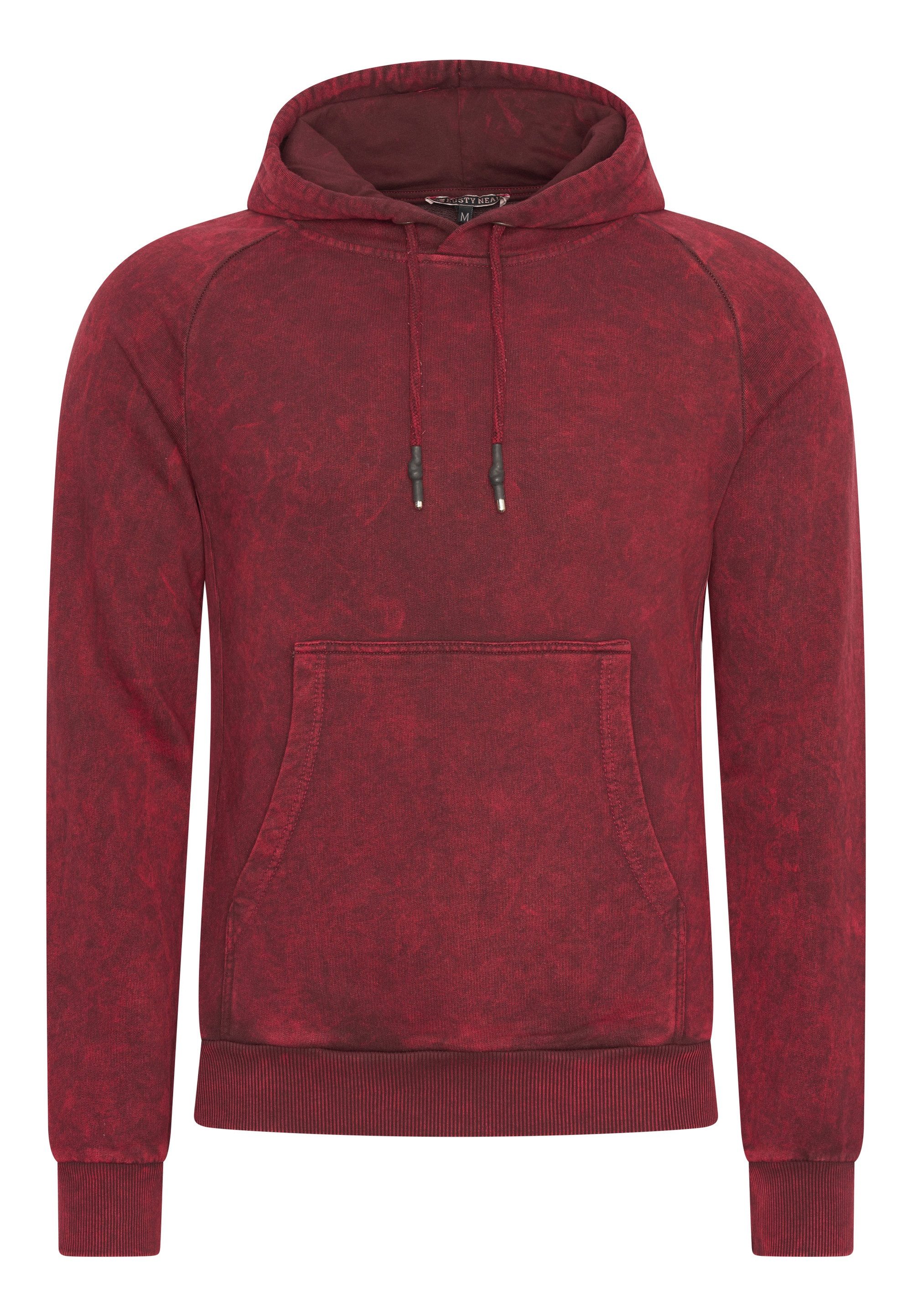 Rusty Neal Kapuzensweatshirt in verwaschenem Design