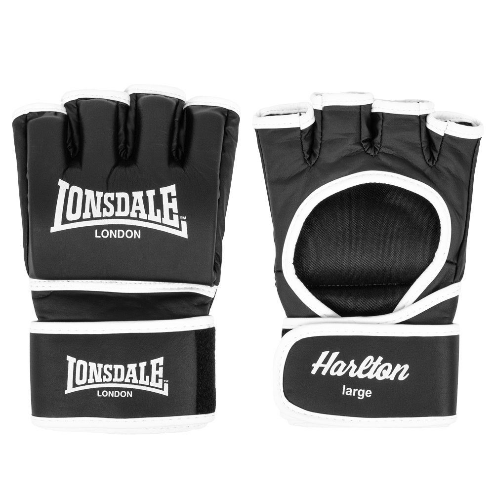 Lonsdale MMA-Handschuhe HARLTON Black/White