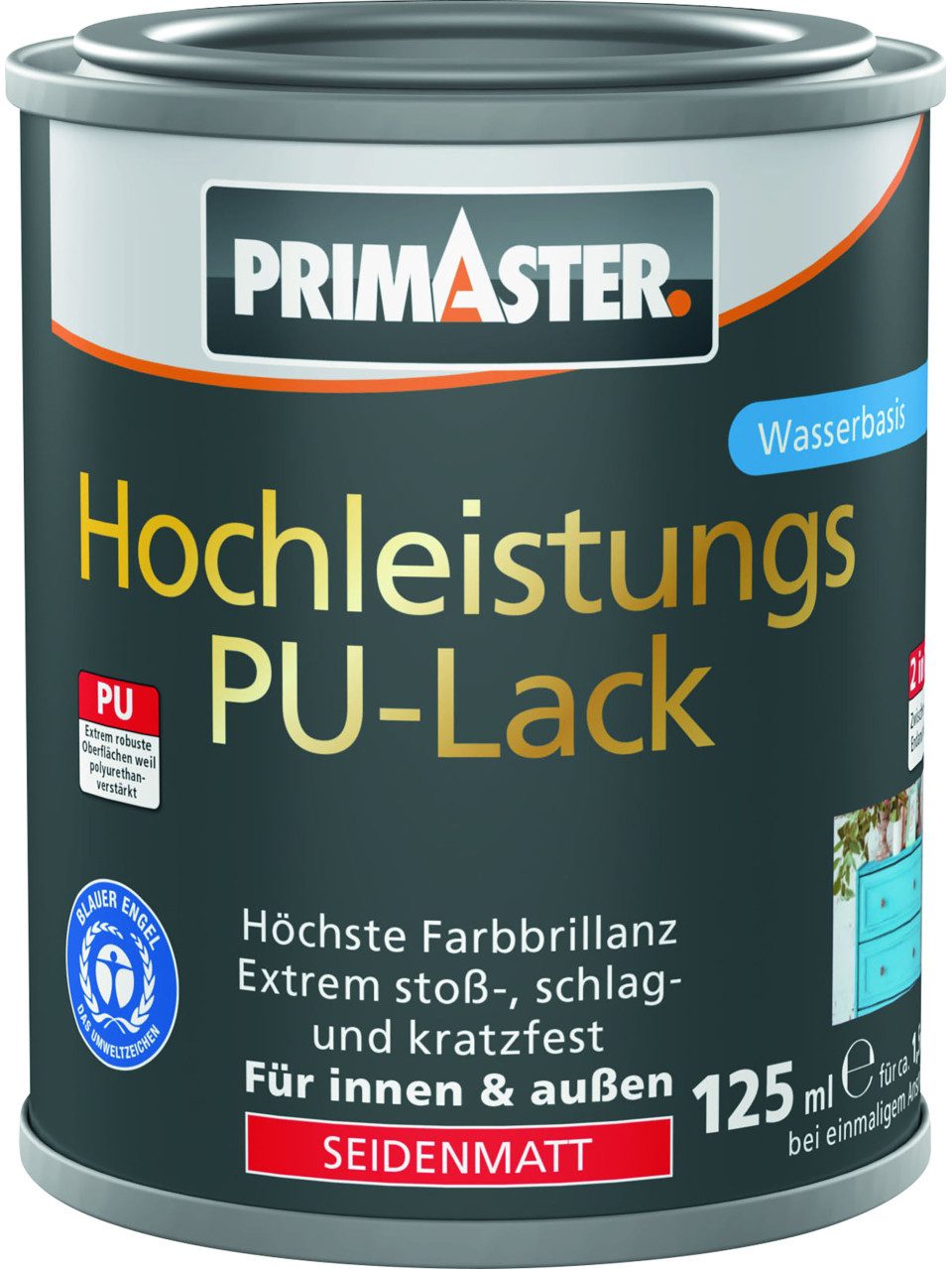 Primaster Lack Primaster Hochleistungs PU-Lack elfenbein