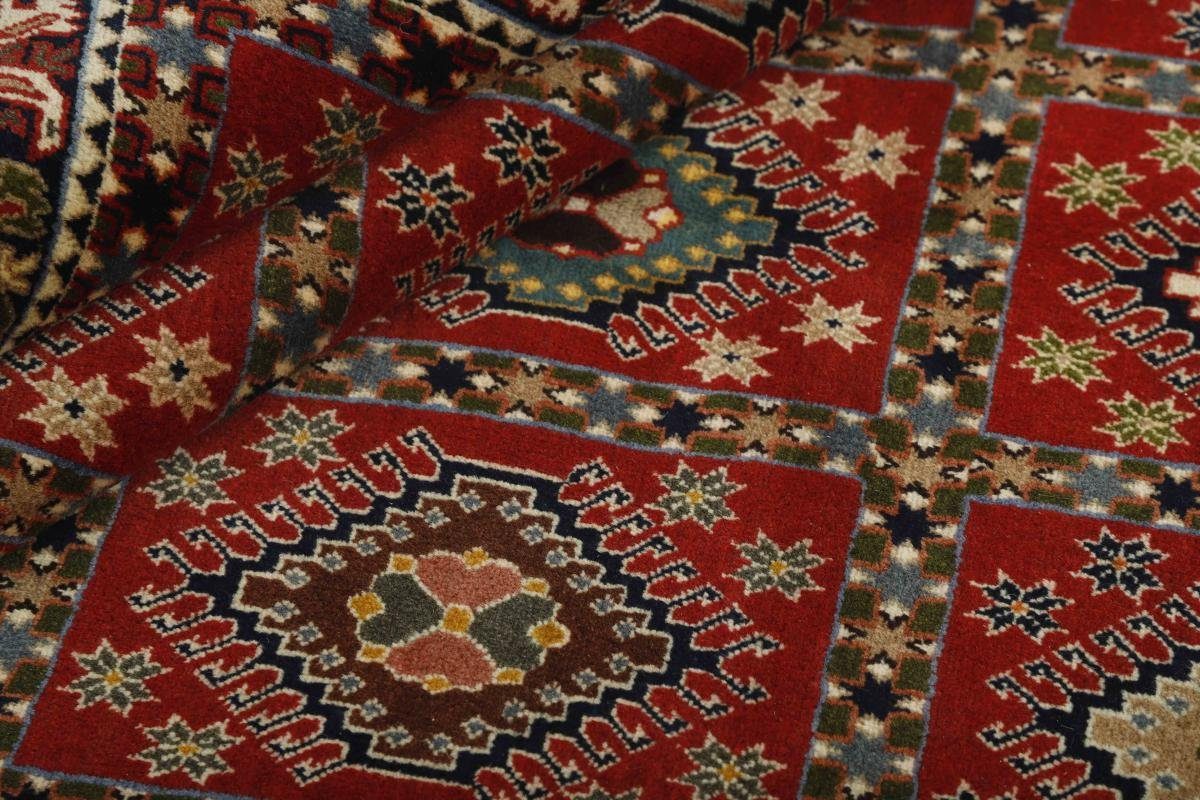 Orientteppich Yalameh 166x235 Handgeknüpfter 12 Orientteppich Perserteppich, mm Nain / Trading, rechteckig, Höhe