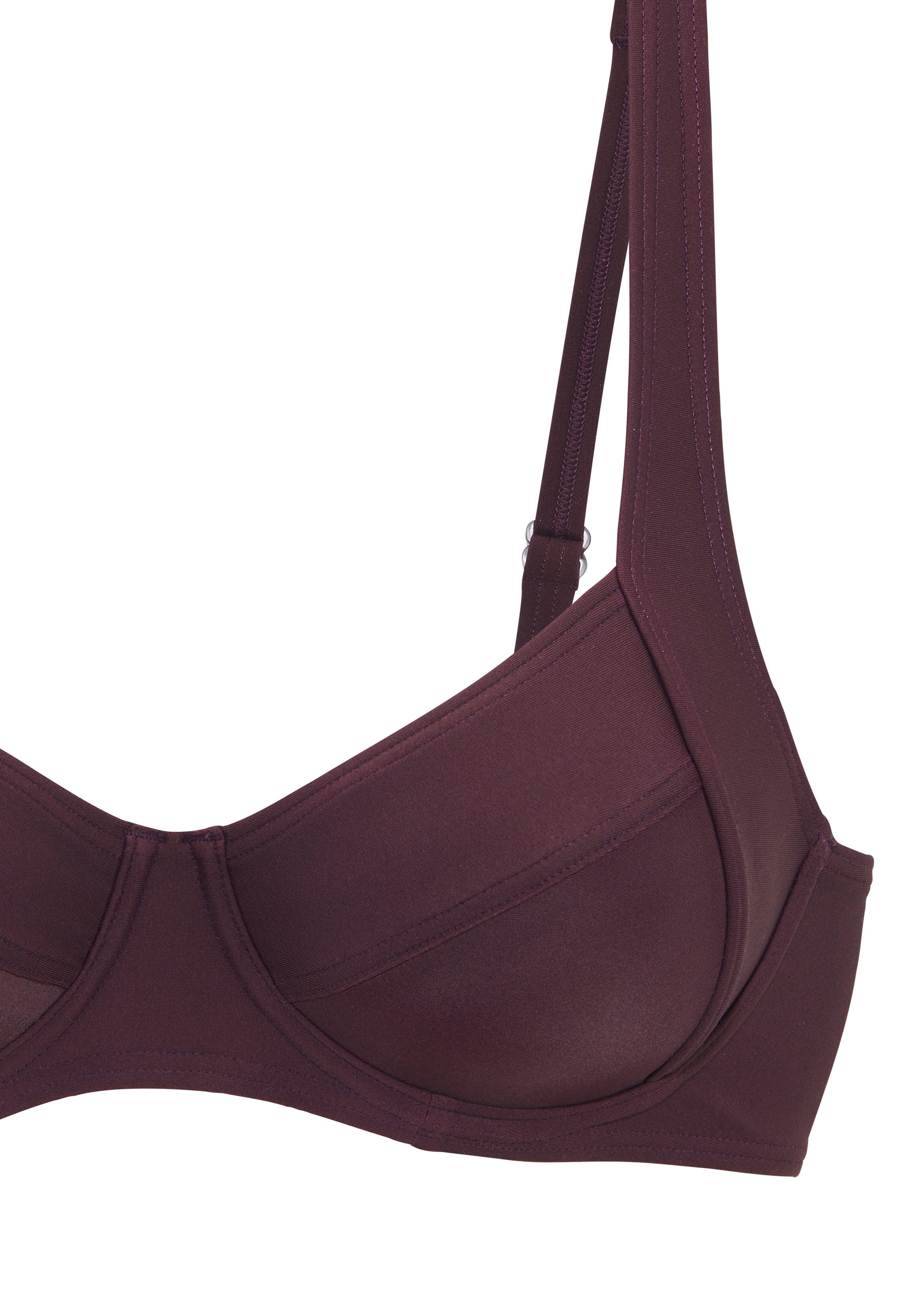 LASCANA Bügel-Bikini-Top Lolo, in modischer Schnittform – Bild 4 von 5