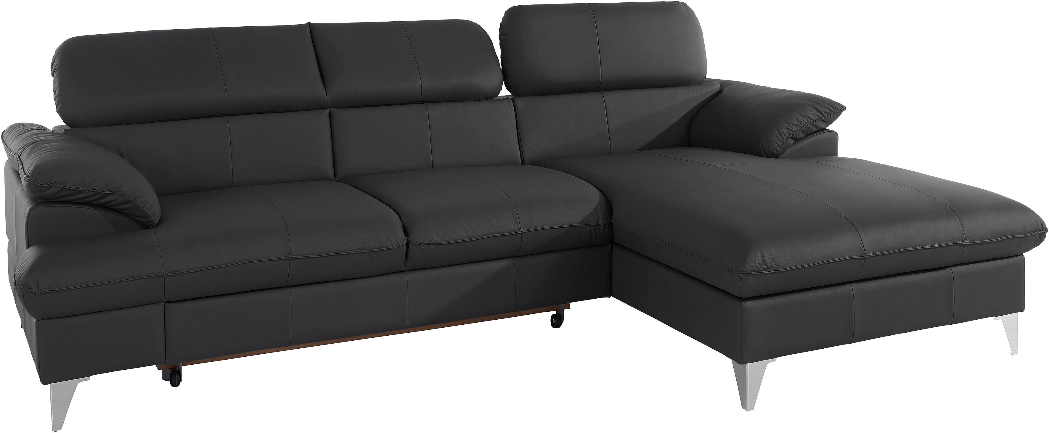 COTTA Ecksofa "Caluso L-Form", mit Kopfteilverstellung, wahlweise mit Bettf günstig online kaufen