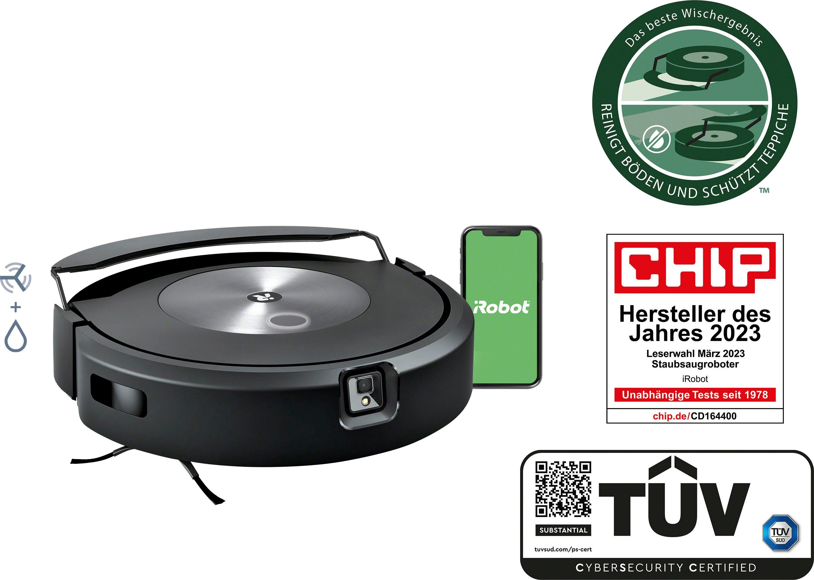 iRobot Saugroboter Roomba Combo und Saug- (c715840), Wischroboter j7