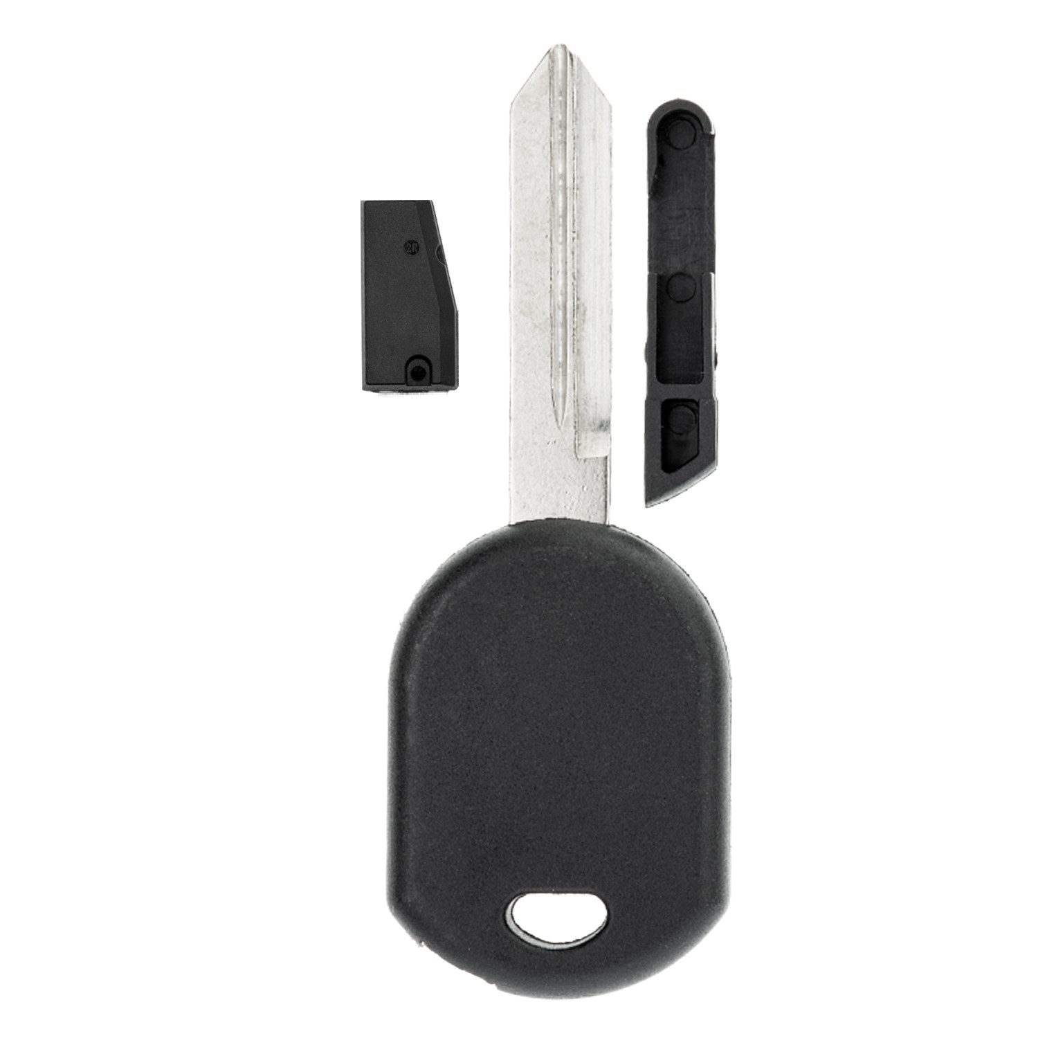 mt-key Schlüsseltasche Auto Zünd Schlüssel FO38R + ID63 80 BIT Transponder (Set), für Ford Expedition III (11-17); Explorer V (11-17); F-150 12.Gen ...