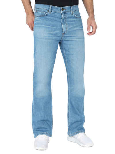 Lee® Bootcut-Jeans Regular Stretch Hose - 70s Bootcut Hellblau