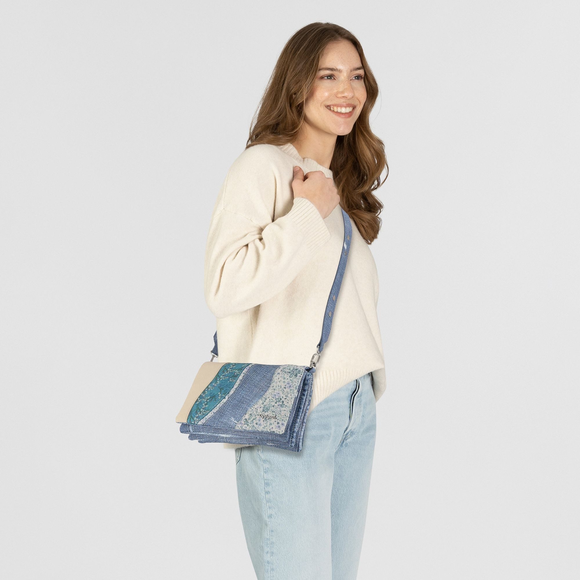 Desigual Umhängetasche Bijou, Polyester