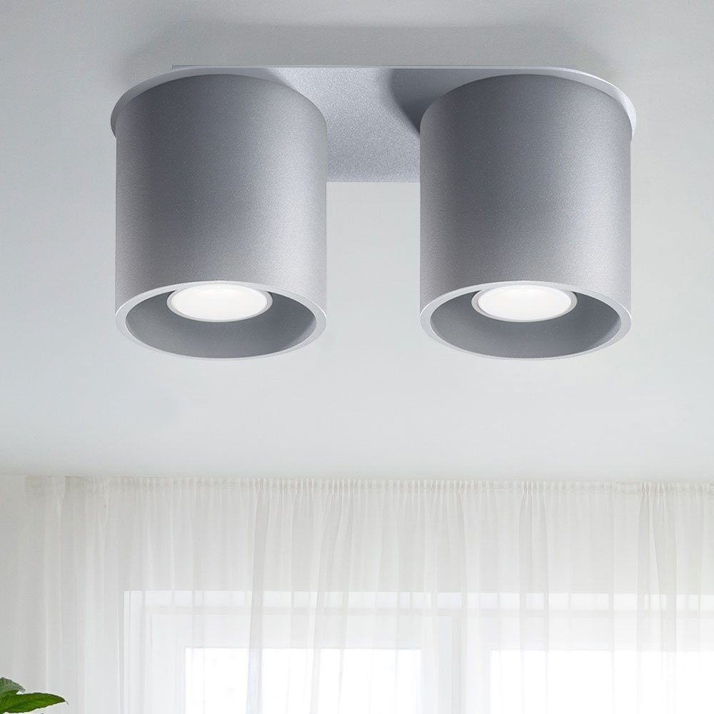 LED Küchenlampen Leuchtmittel nicht flammig Deckenstrahler Strahler inklusive, etc-shop Deckenspot, 2 modern Designer
