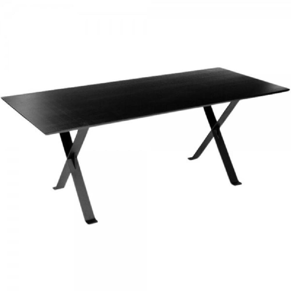 Lambert Beistelltisch Tisch Stanley Schwarz Sägezahnfurnier