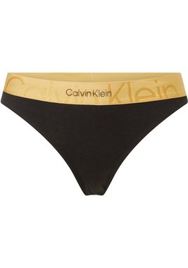 Calvin Klein Underwear String THONG mit kontrastfarben Calvin Klein Logo-Elastiktape