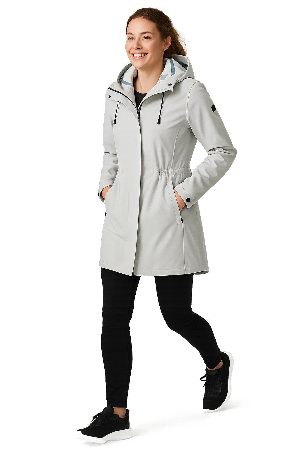 LPO Outdoorjacke Insa CS Funktionsmantel, Longjacket Funktionsparka Parka wasserdicht