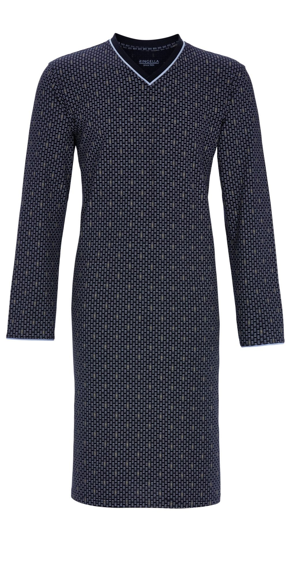 Ringella Nachthemd mit V-Ausschnitt und Seitenschlitz günstig online kaufen