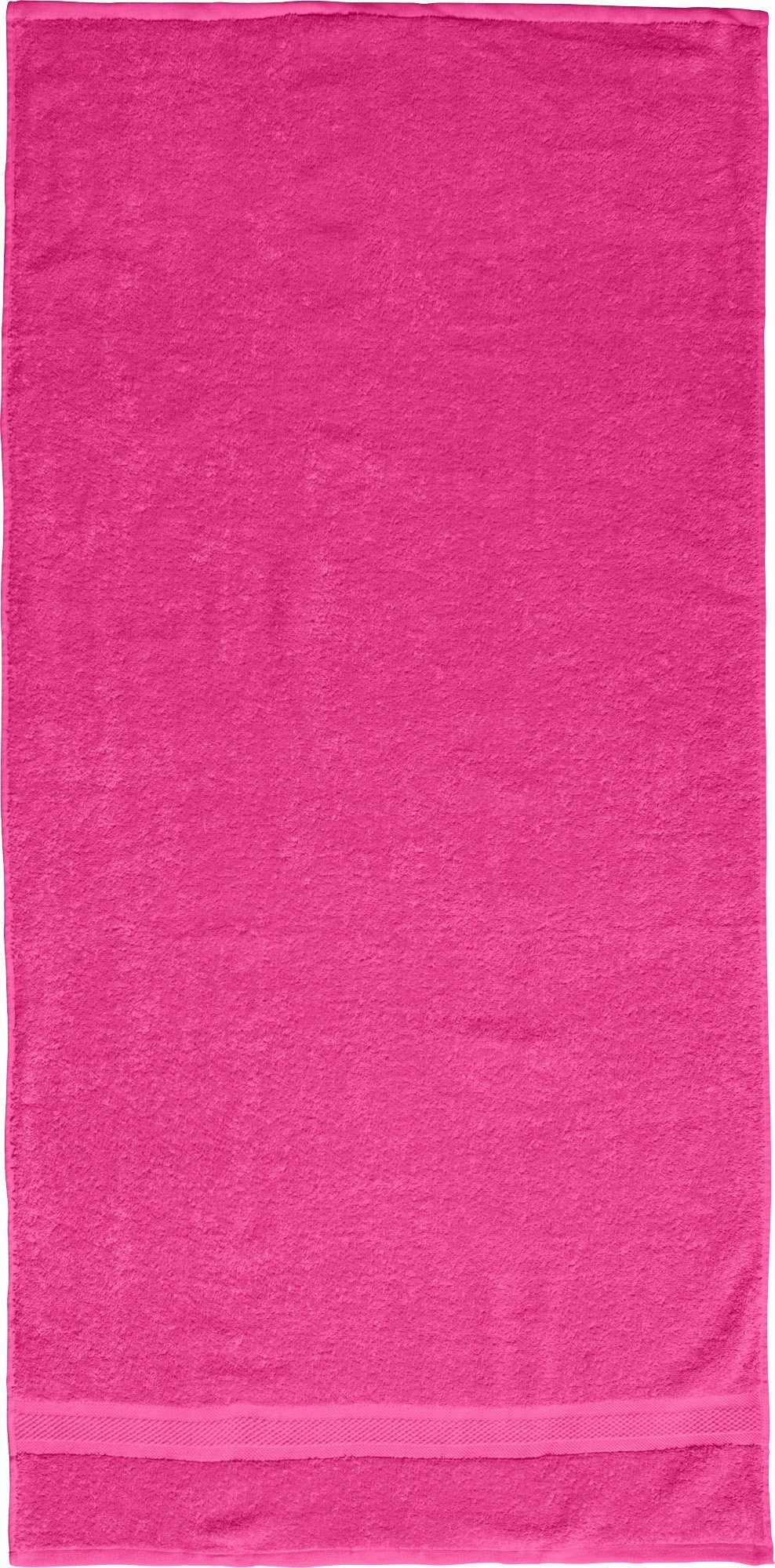 REDBEST Duschtuch pink Walk-Frottier (1-St), "Chicago", Duschtuch Frottier Uni