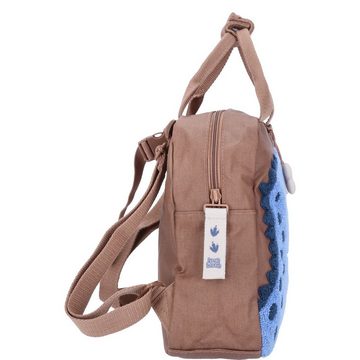 Depesche Kinderrucksack Depesche Kinder Rucksack Mini Dino World braun (Stück, Stück)