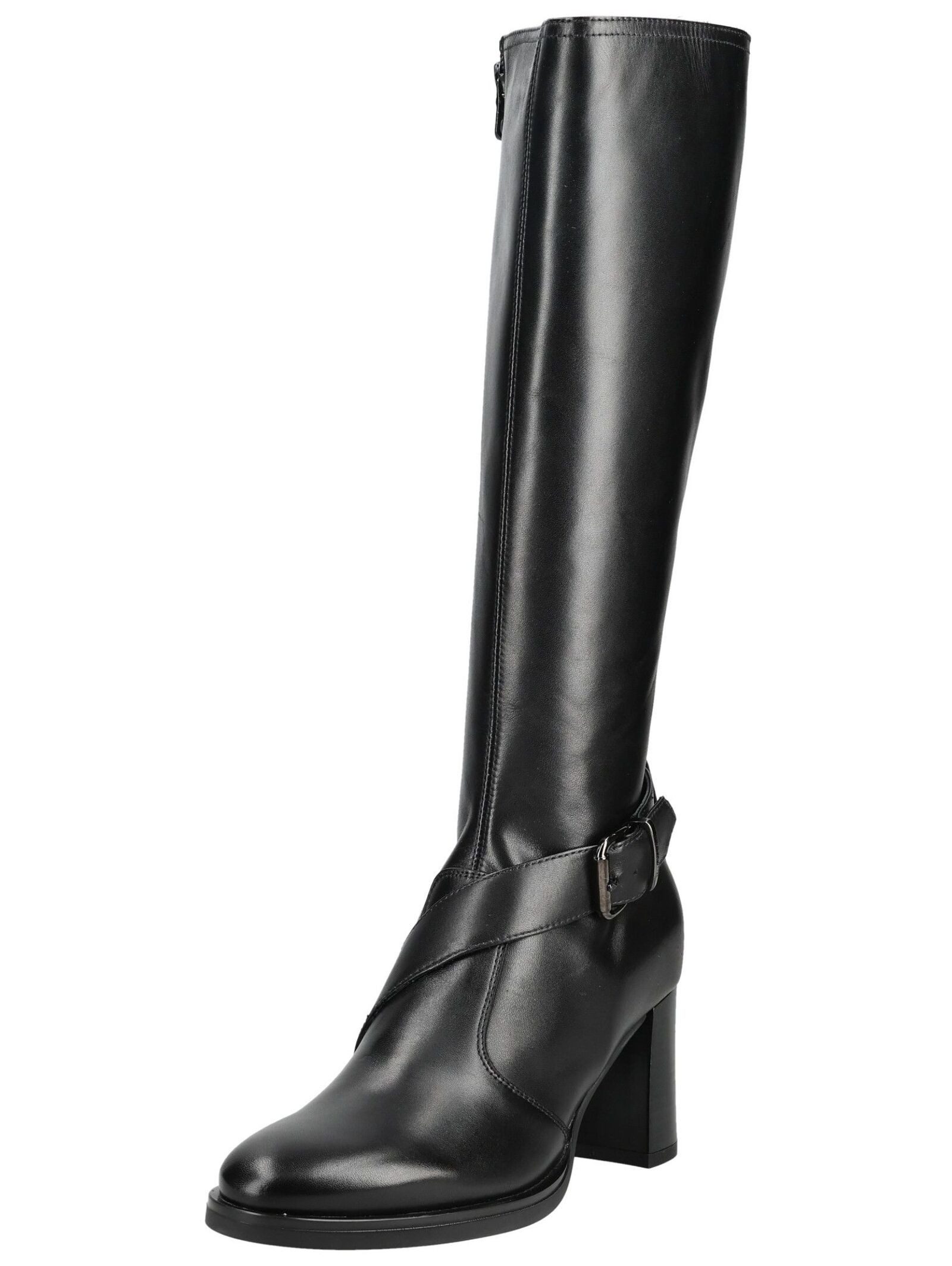 Nero Giardini Stiefel Leder/Textil . High-Heel-Stiefel