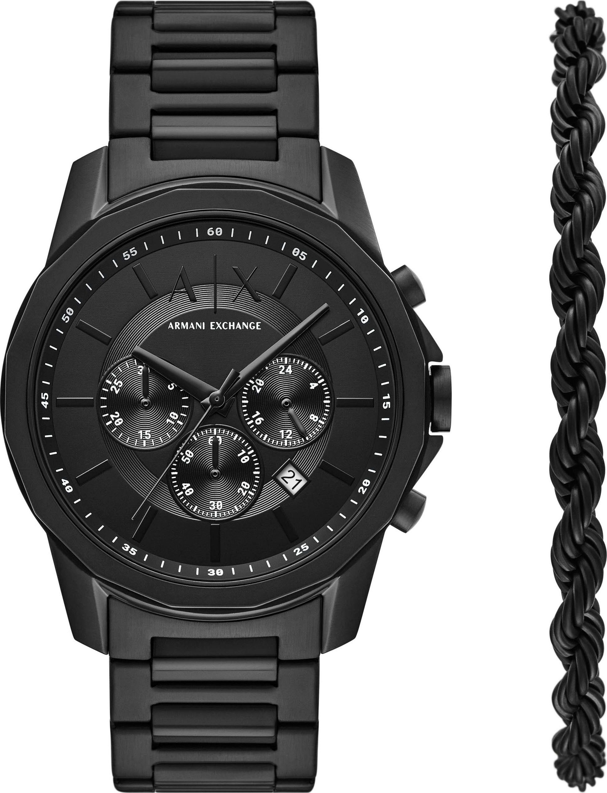 ARMANI EXCHANGE Chronograph AX7163SET, (Set, 2-tlg., günstig online kaufen