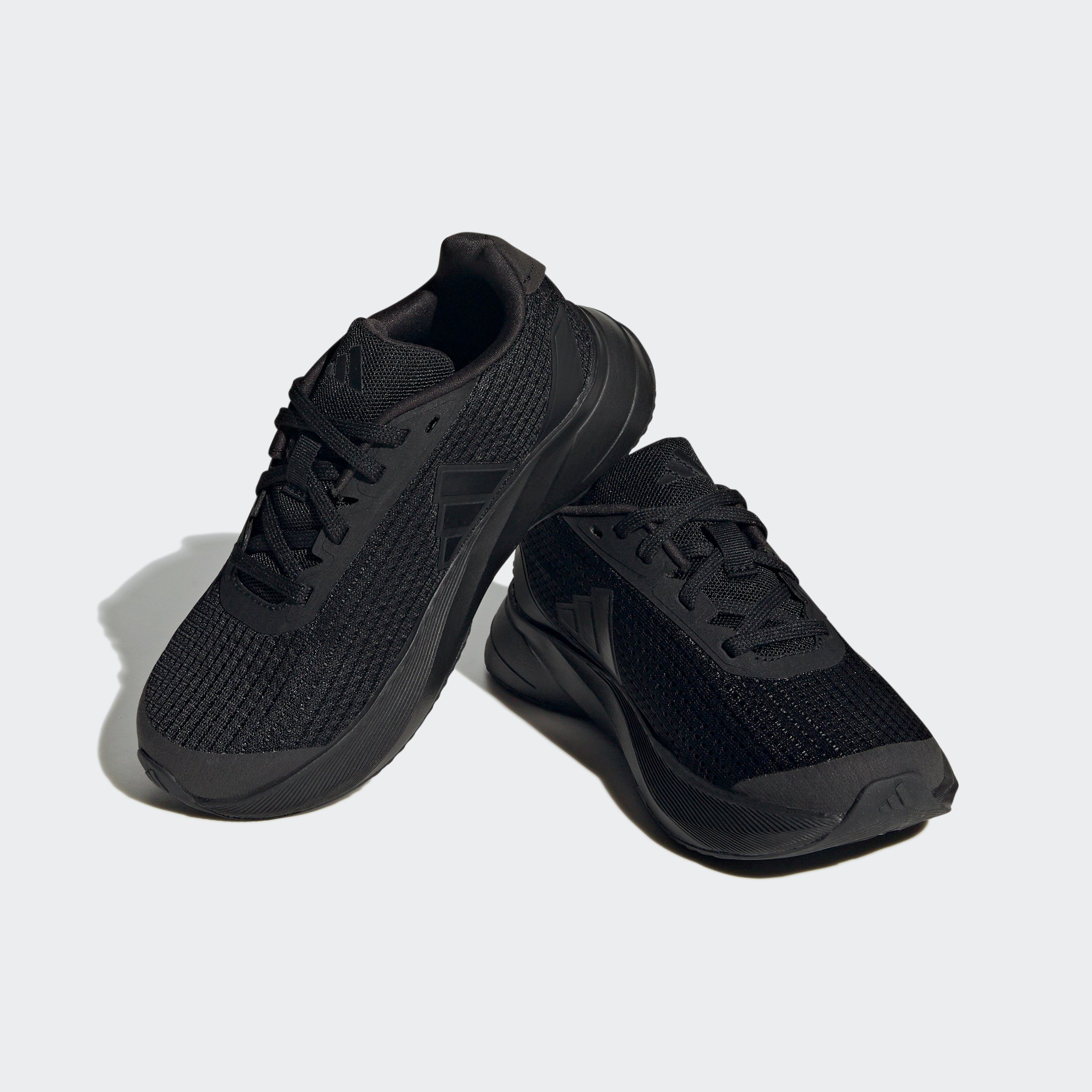 White adidas DURAMO SL / / Black Sportswear Cloud KIDS Core Black Core Sneaker