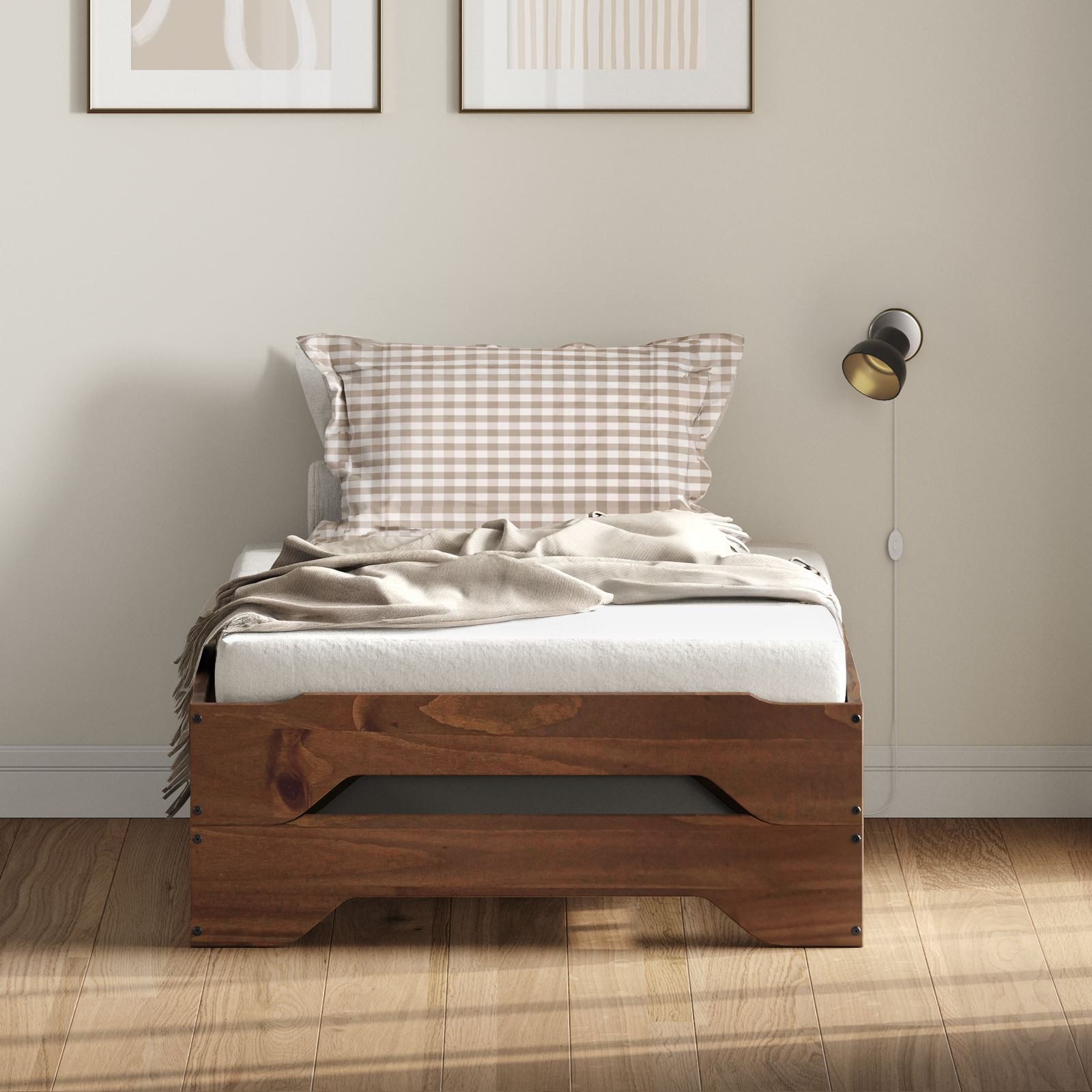 IDIMEX Funktionsbett RONNY, Stapelbett Gästebett 2er set aus massivholz- ka günstig online kaufen