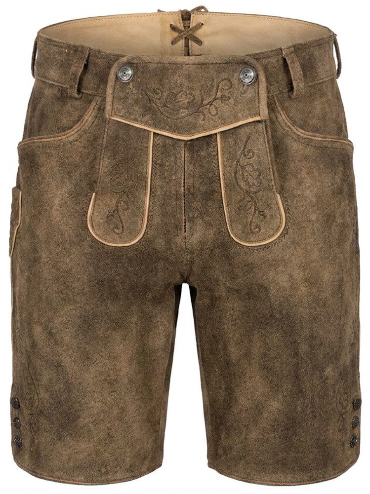 Country Maddox Trachtenlederhose Lederhose Damen Sarnersee olive antik