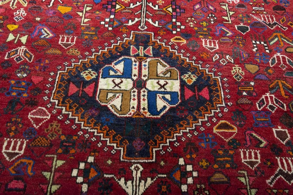 Orientteppich Shiraz / Nain 210x303 Trading, rechteckig, Handgeknüpfter mm Orientteppich Perserteppich, Höhe: 10
