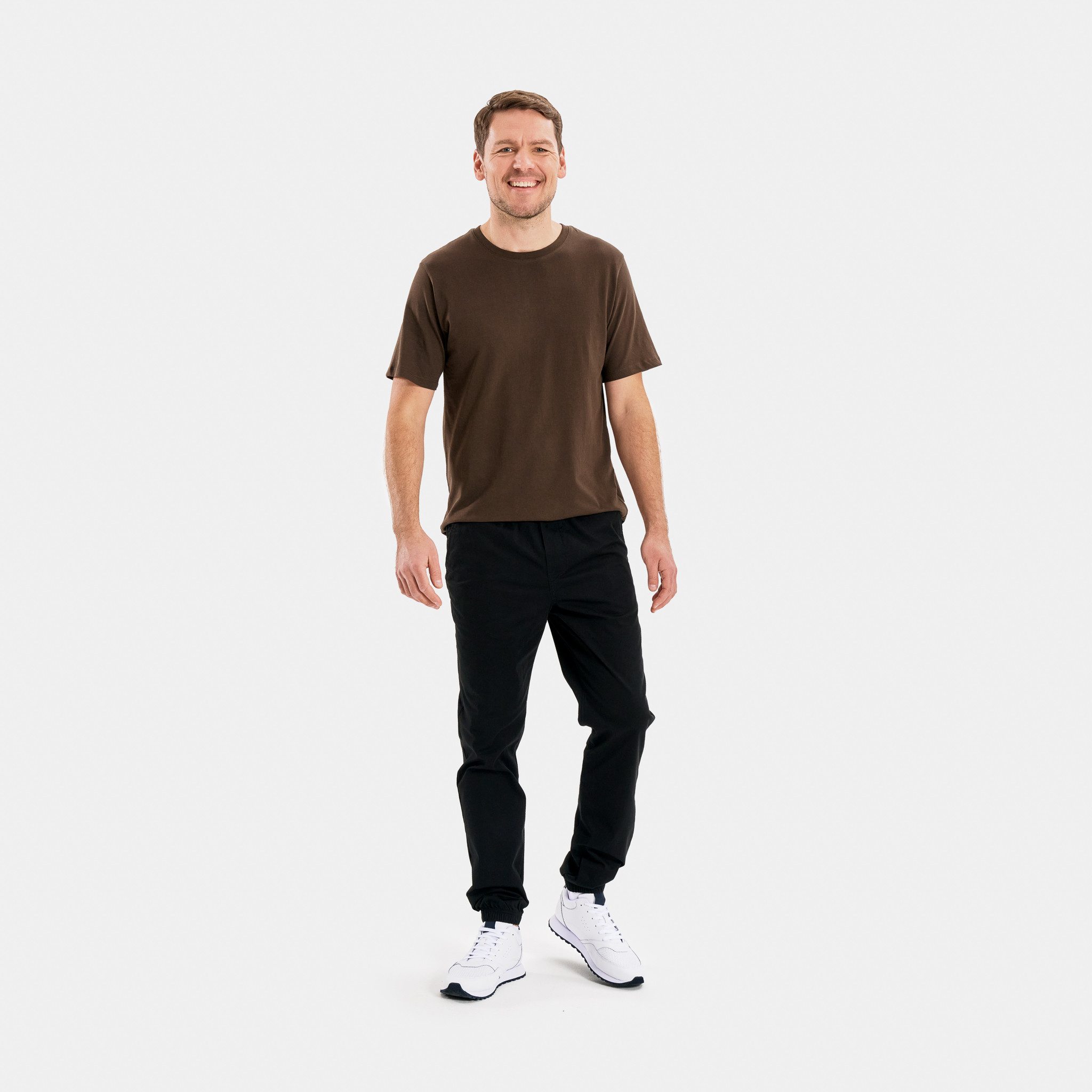 Papas Shorts Chinohose für Herren aus Baumwolle mit flexiblen Bund und sicheren Reißverschlüssen