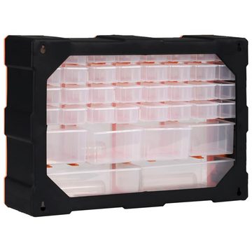 vidaXL Werkzeugbox Multi-Schubladen-Organizer mit 40 Schubladen 52x16x37,5 cm (1 St)