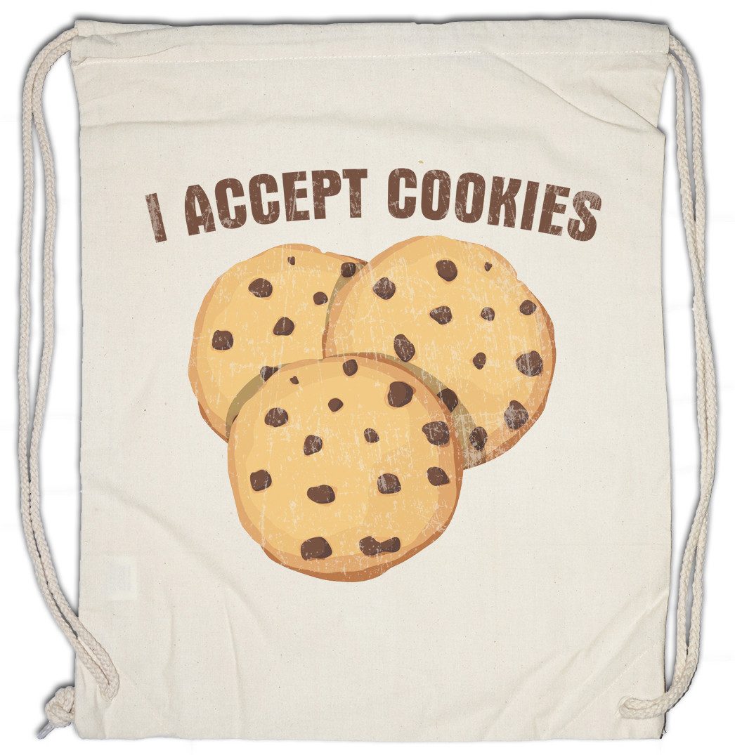Turnbeutel I Accept Cookies Turnbeutel Fun Binary Code Binär World Informatiker