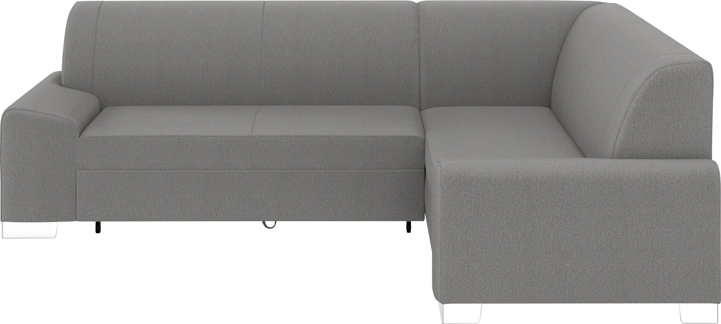 DOMO collection Ecksofa "Anzio in kubischer Formensprache, flache Armlehnen günstig online kaufen
