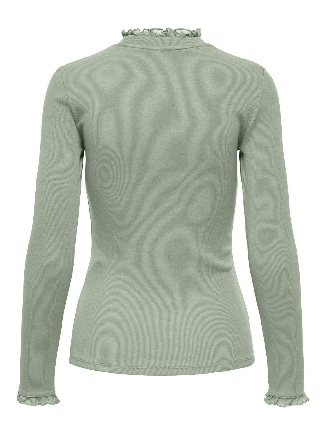 ONLY Langarmshirt ONLLESLIE L/S LACE MIX günstig online kaufen