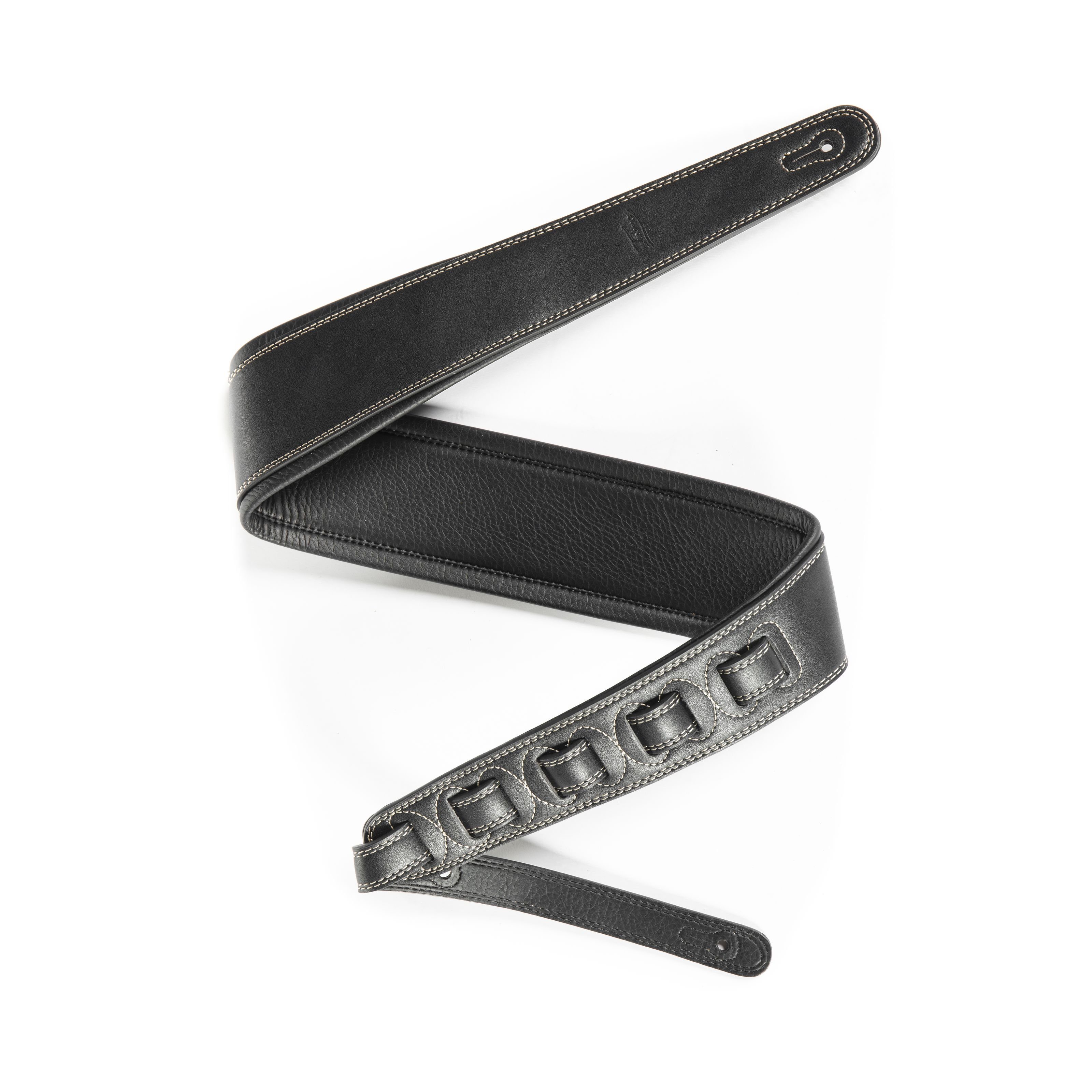 FAME Gitarrengurt, Gitarrengurt, 8 cm breit, Leder