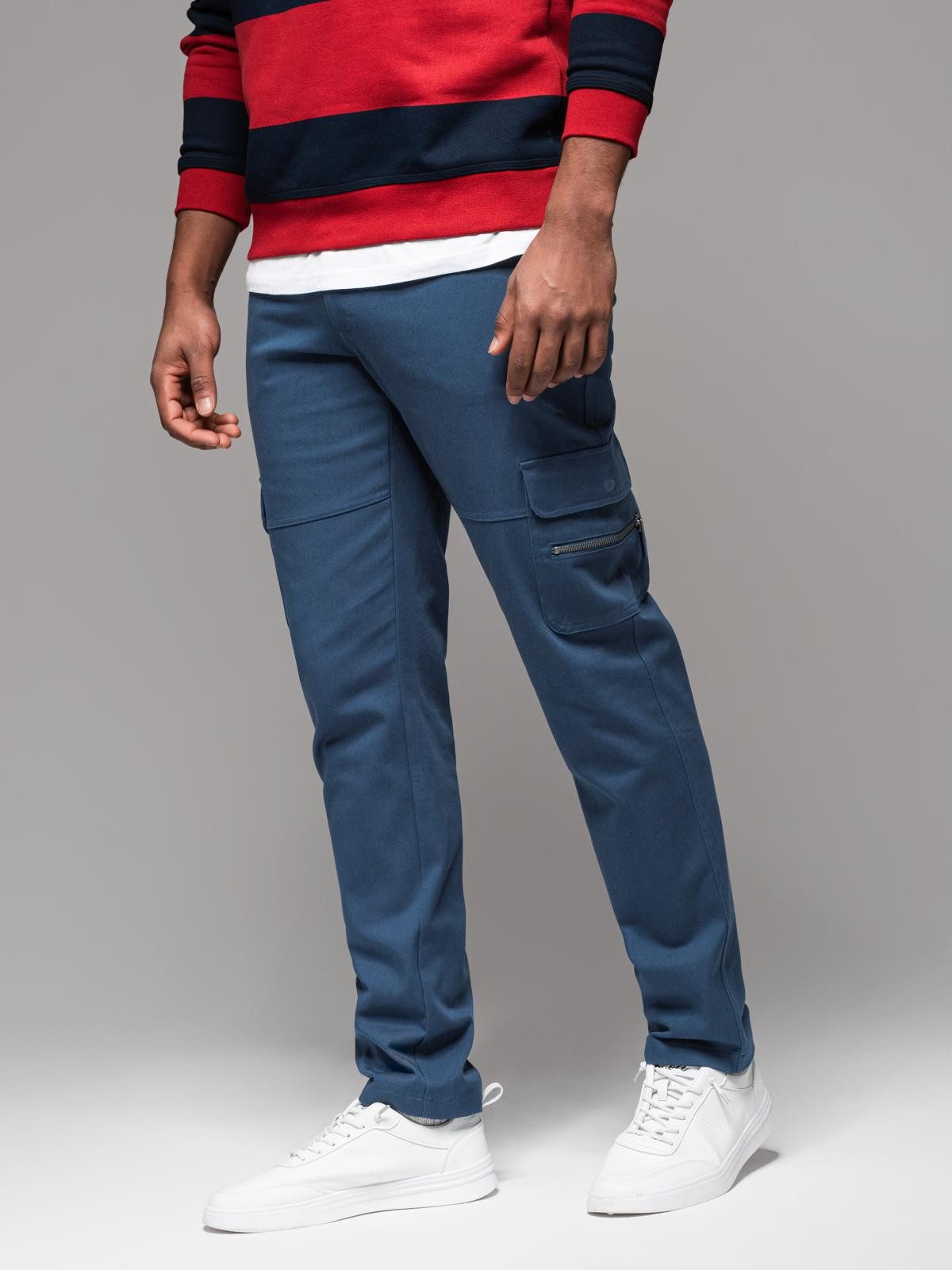 OMBRE Cargohose Herren Cargohose STRAIGHT LEG mit Reißverschlusstaschen günstig online kaufen