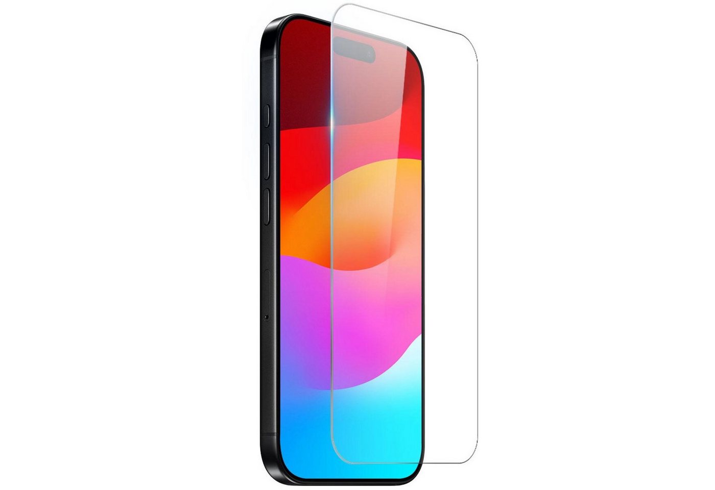 Wigento Handyhülle Für Apple iPhone 17 Pro Max 1x 2.5D 0,26mm 9H Hart Glas Display Schutz, 0,26mm 9H 2.5D Hart Glas Folie, hoher Schutz