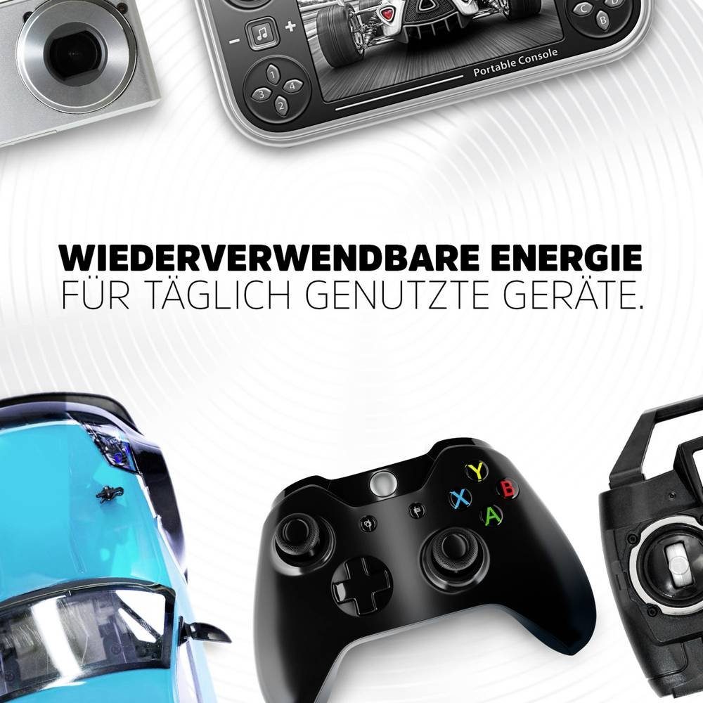 Energizer Universal NiMH Micro-Akkus 500 mAh, 4er E301375700 Akku