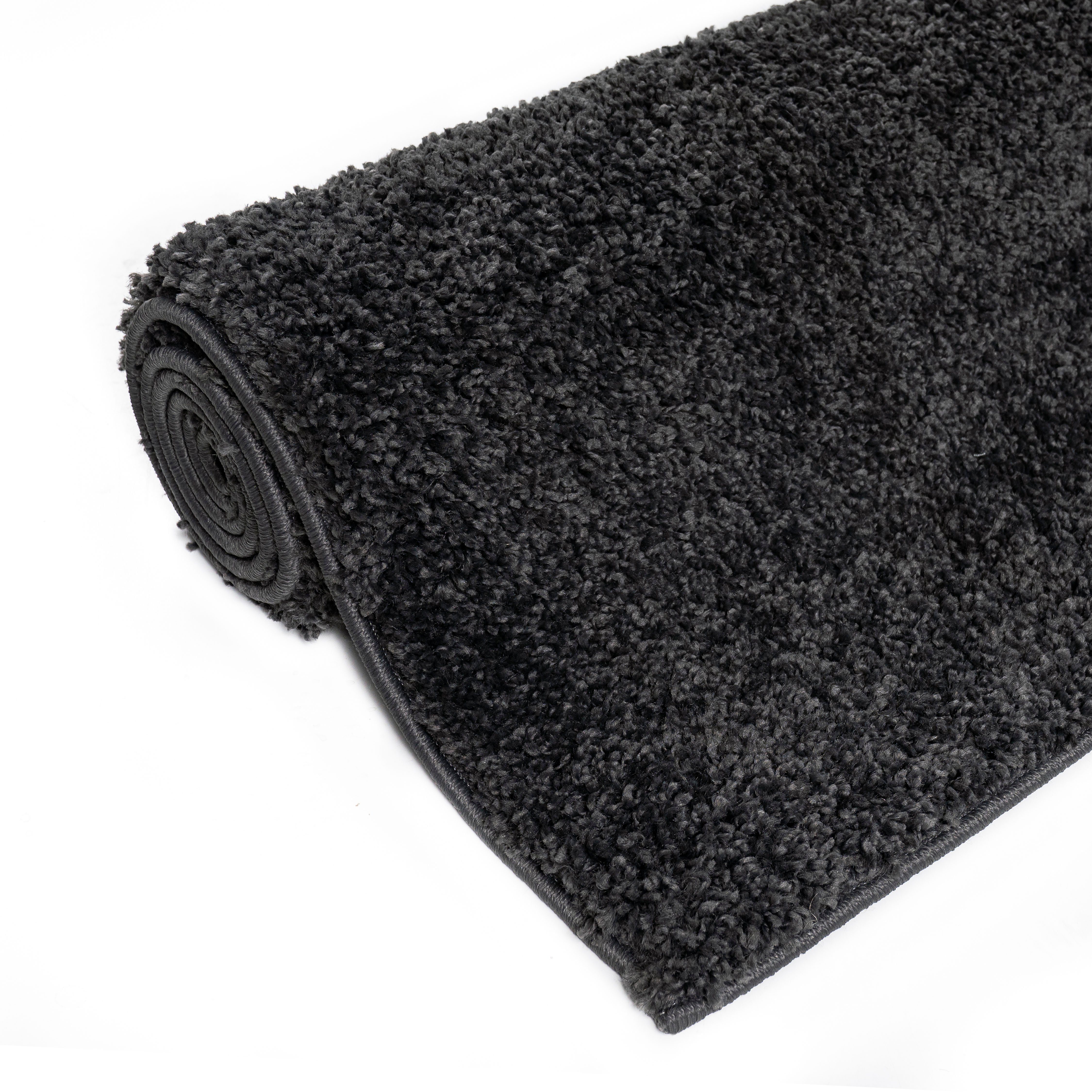 Bruno Banani Hochflor-Teppich Shaggy Soft, rechteckig, Höhe: 30 mm, gewebt, Uni Farben, besonders weich und kuschelig, Kundenliebling – Bild 4 von 5