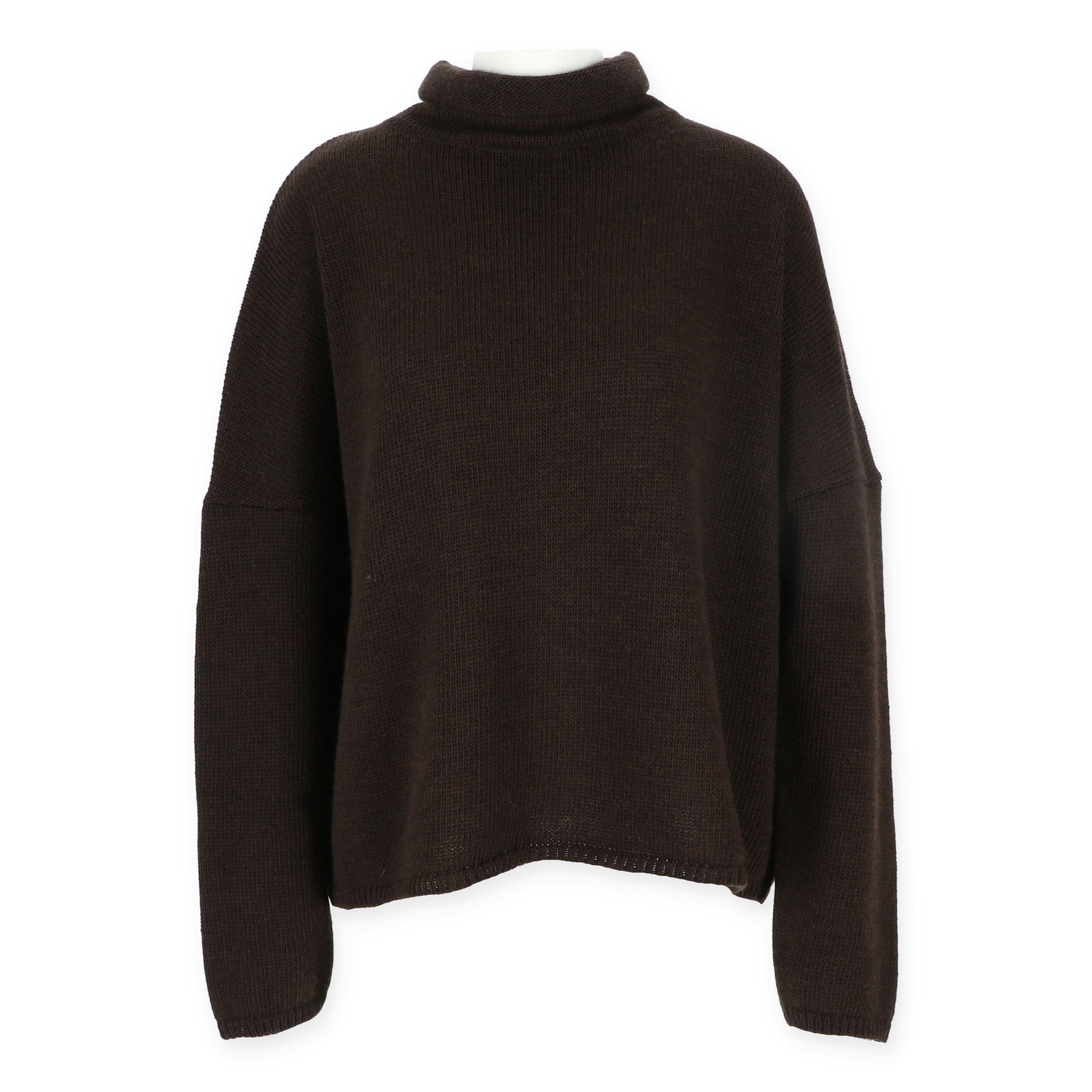 halsüberkopf Accessoires Wollpullover braun günstig online kaufen