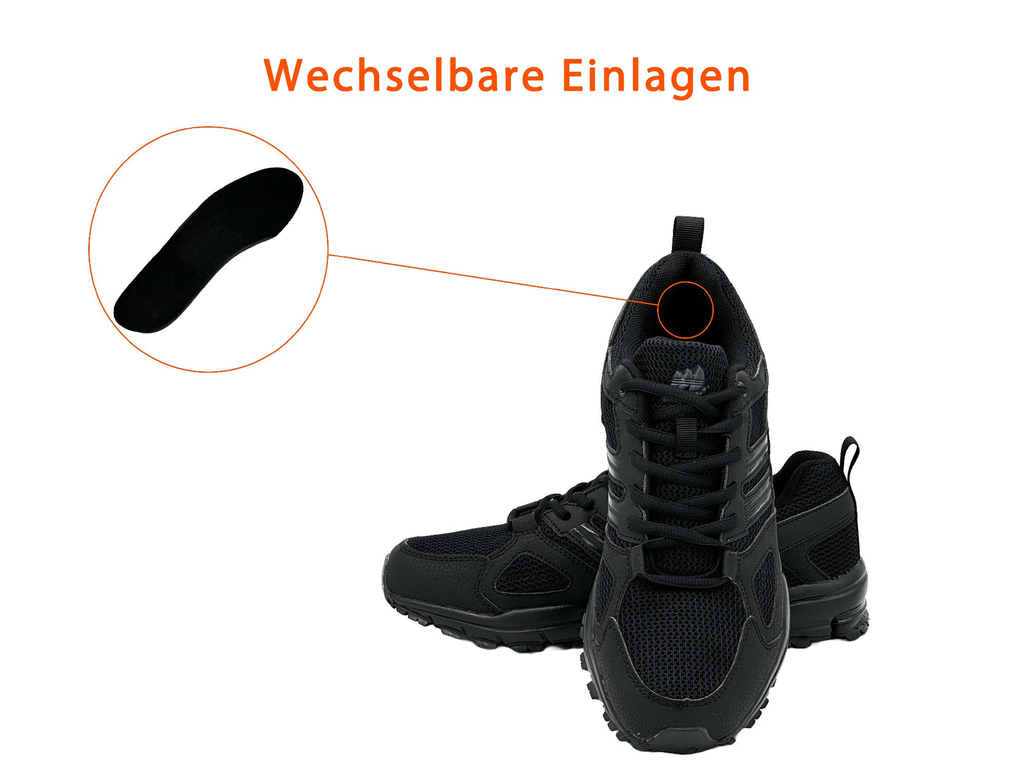 Nowaland atmungsaktive Sportschuhe Sneaker Laufschuh Atmungsaktiv, Leichtgewicht und Vielseitigkeit