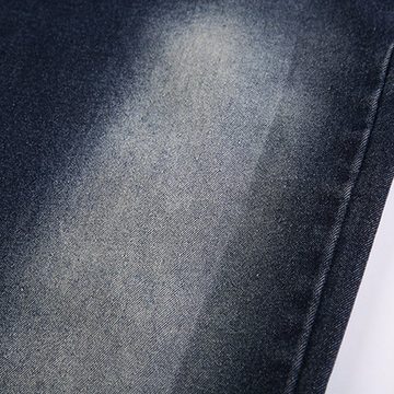 AFAZ New Trading UG Stretch-Jeans Mini-Boot-Jeans, schlichte Denim-Hose mit schmaler Passform (1-tlg)