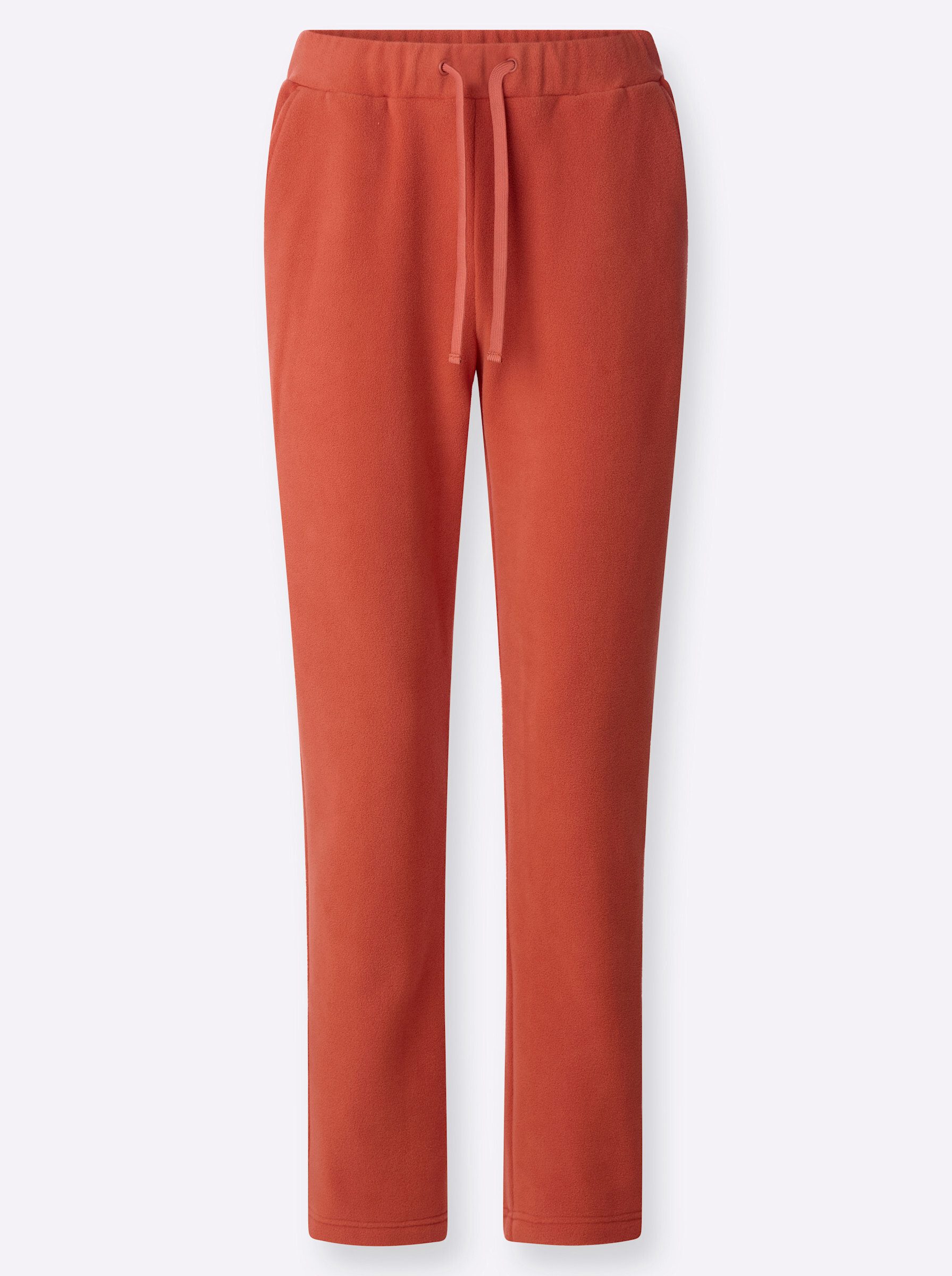 Jerseyhose Fleece-Hose komfortabel