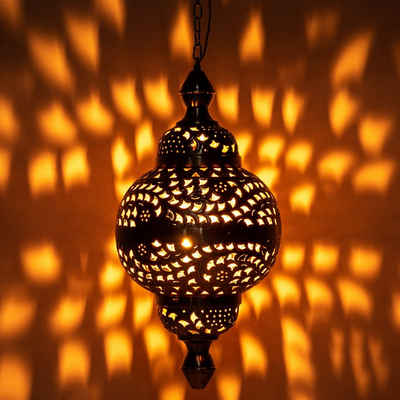 Marrakesch Orient & Mediterran Interior Deckenleuchte Orientalische Lampe Pendelleuchte Fahda 50cm