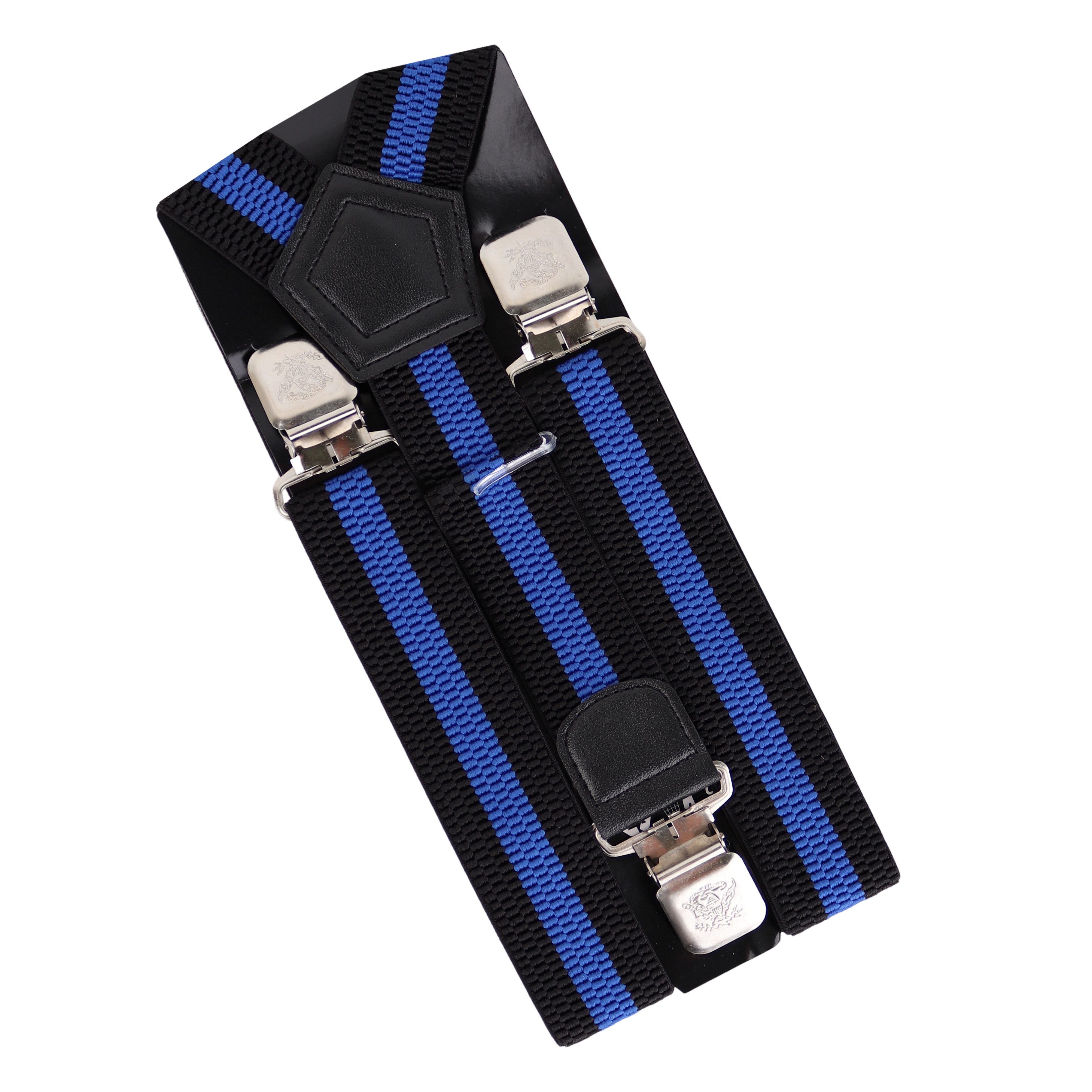 MIRROSI Hosenträger 4cm Breites X-Form mit extra Starken Clipverschluß (hoher Tragekomfort) Länge verstellbar für Damen und Herren