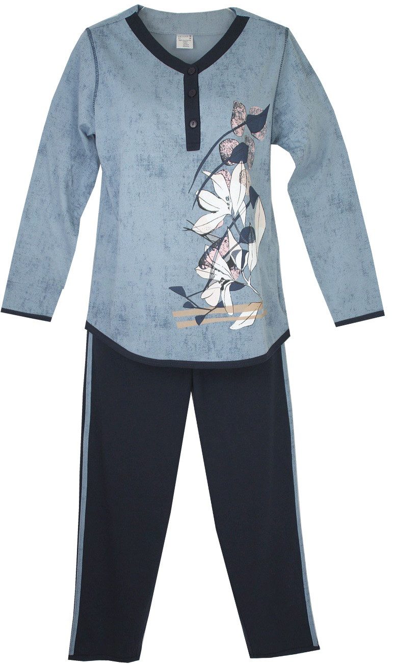 Consult-Tex Pyjama Damen Pyjama, Schlafanzug, Homewear Set DF419 (Packung) günstig online kaufen