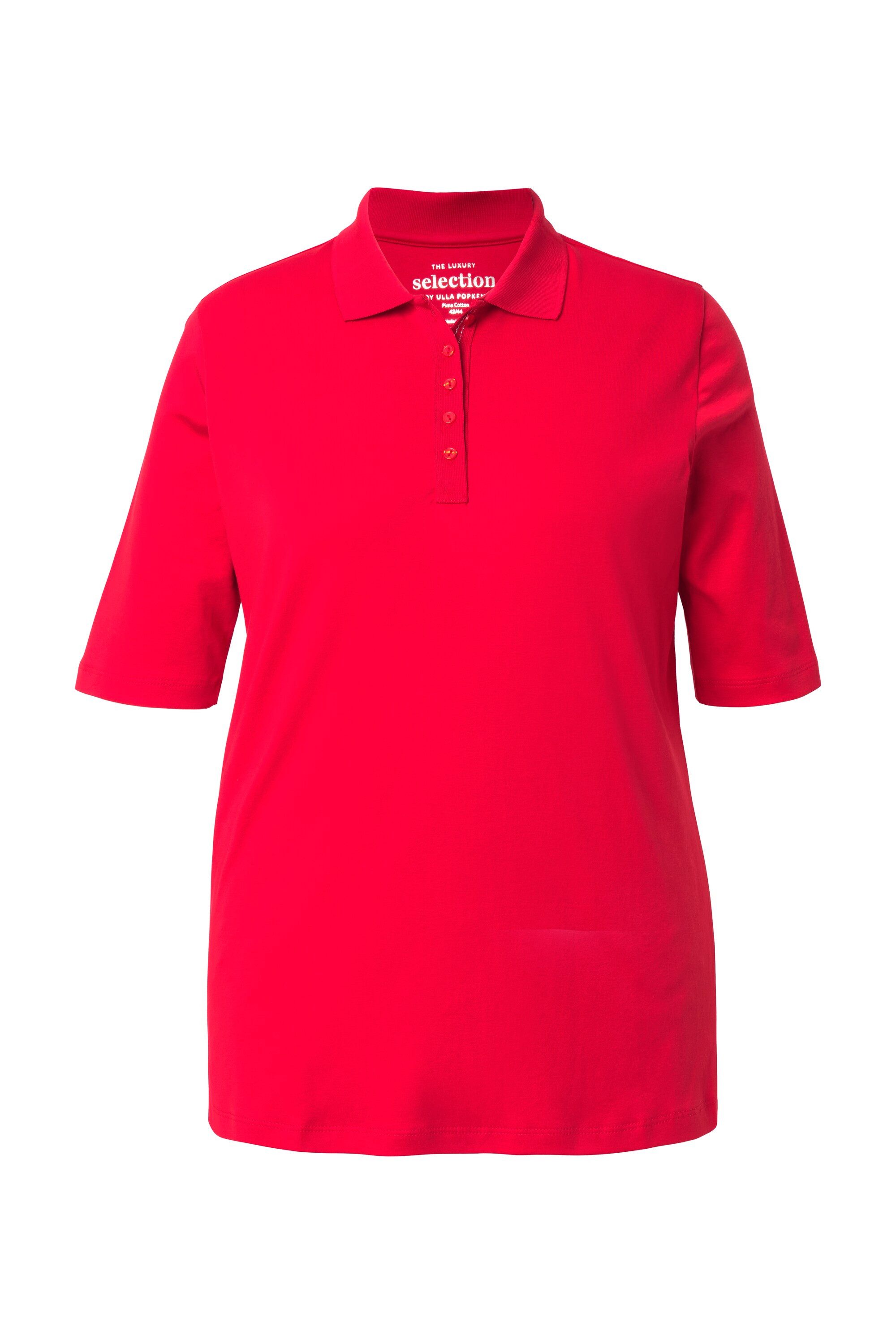 Ulla Popken Poloshirt Poloshirt Classic Polokragen günstig online kaufen